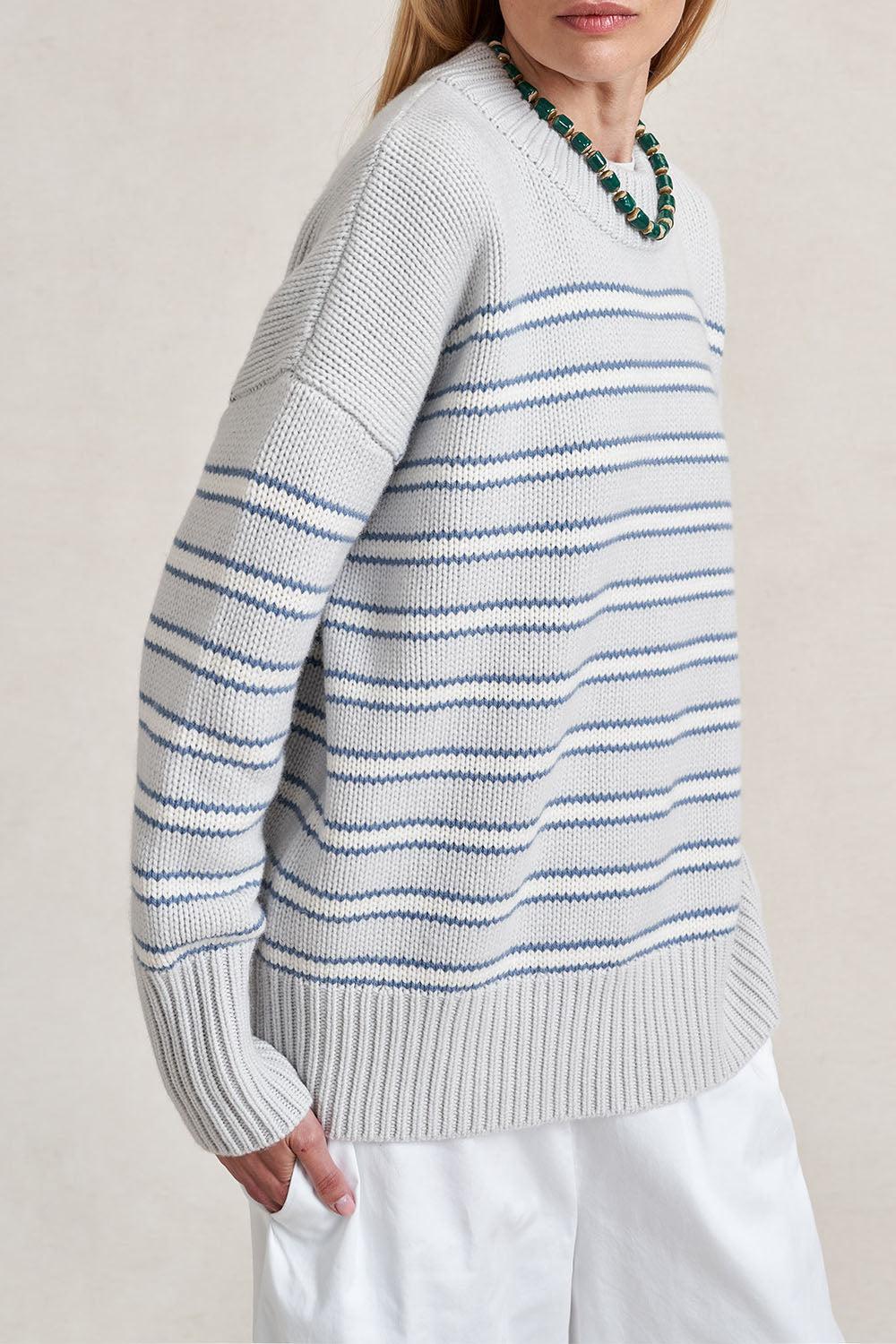 Marin Striped Sweater-STRIPE-XS-CLOTHINGTOPKNITS-LA LIGNE
