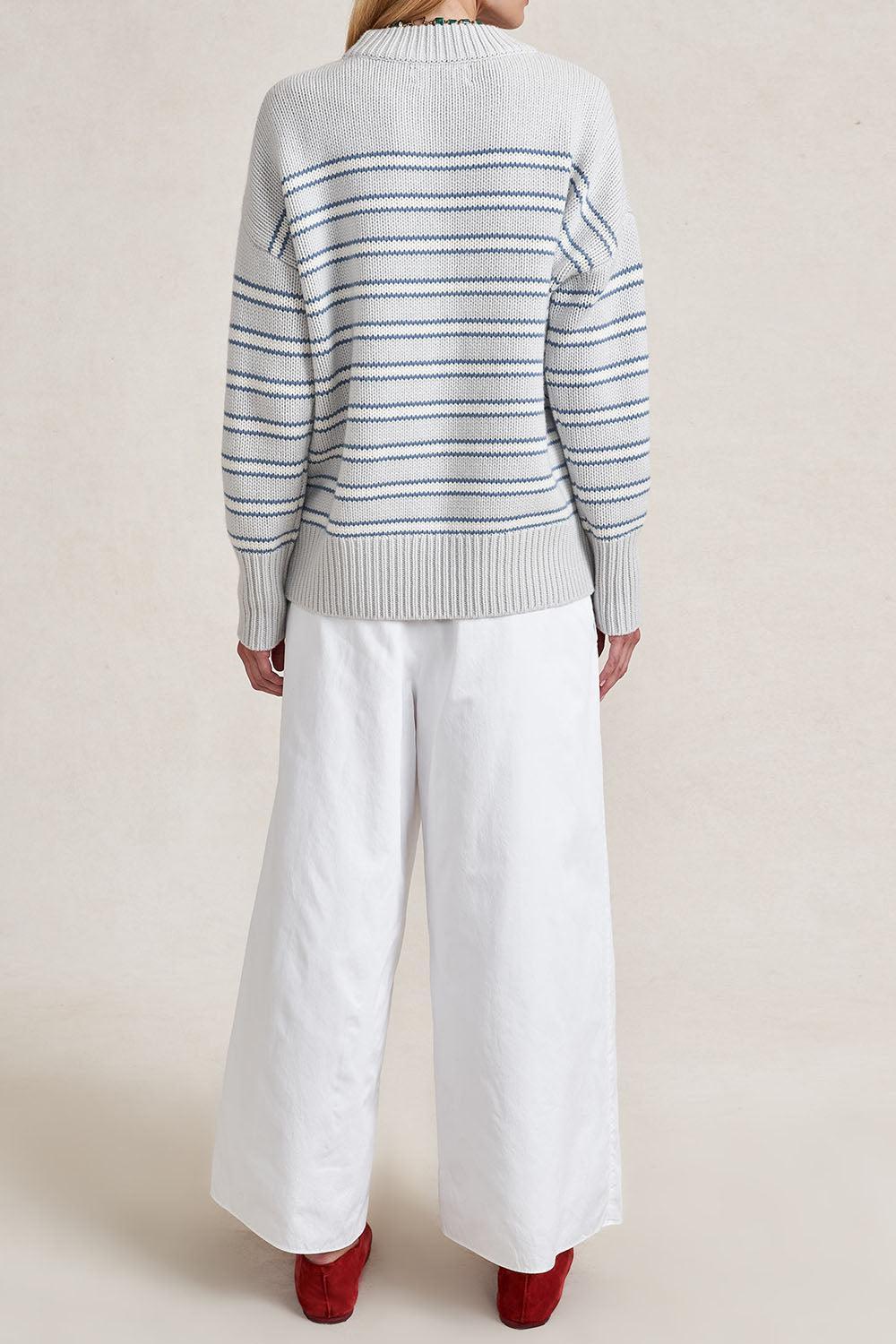 Marin Striped Sweater-STRIPE-XS-CLOTHINGTOPKNITS-LA LIGNE