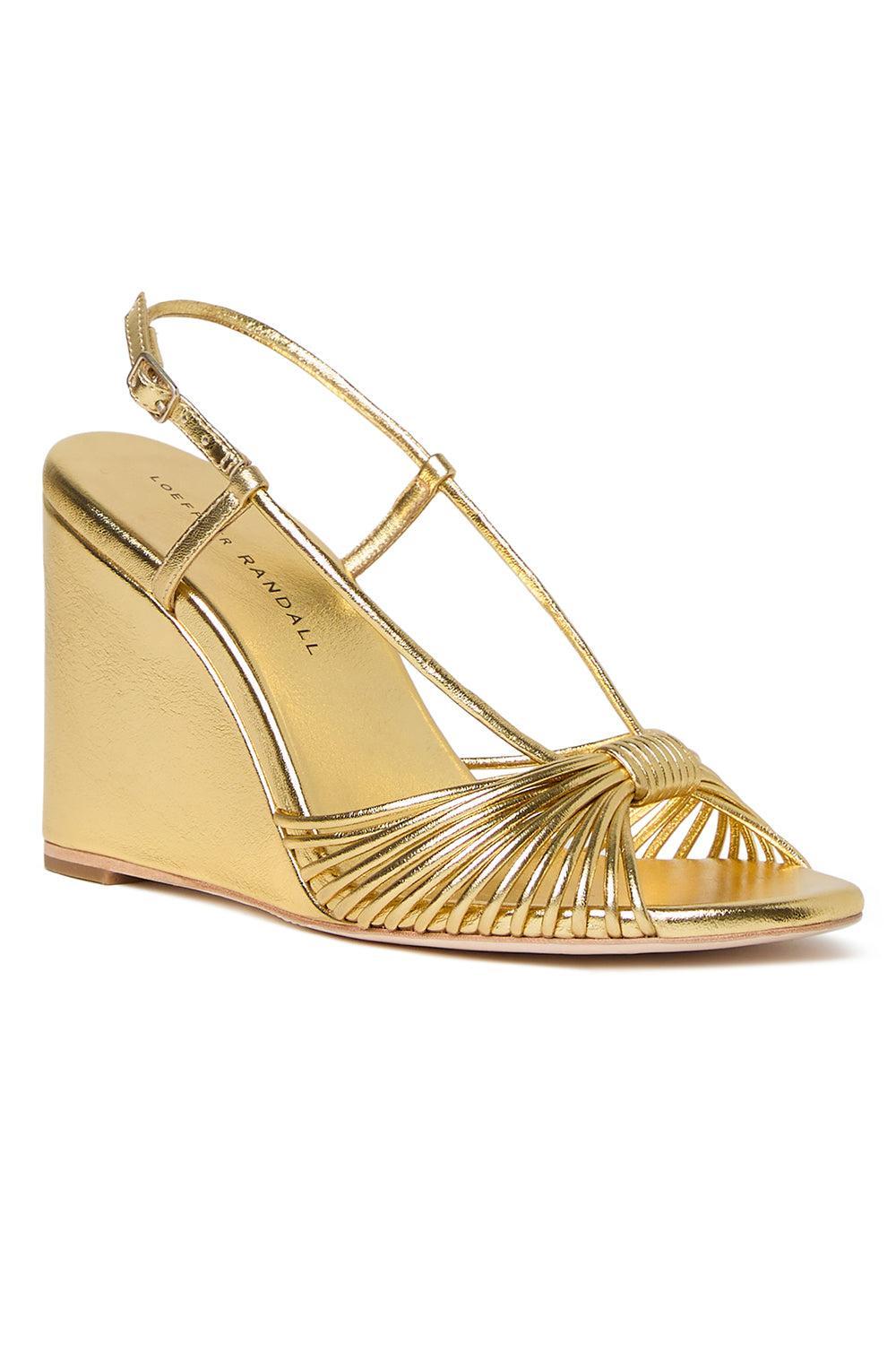Marren Wedge-GOLD-6-SHOESANDAL-LOEFFLER RANDALL