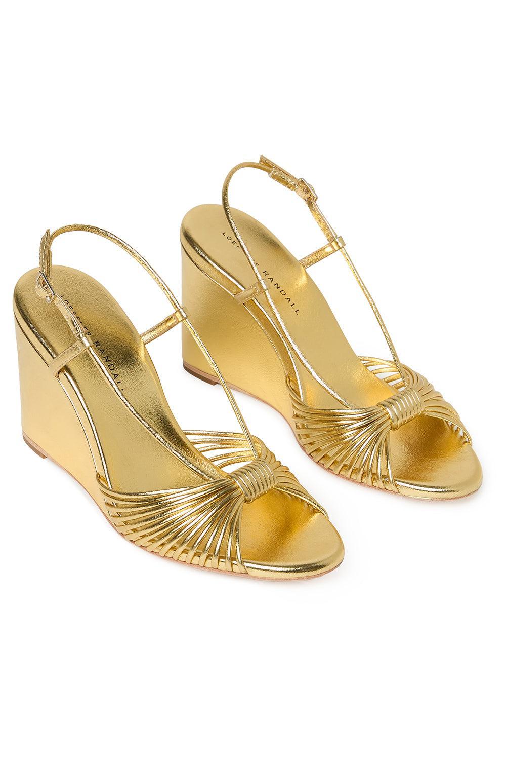 Marren Wedge-GOLD-6-SHOESANDAL-LOEFFLER RANDALL