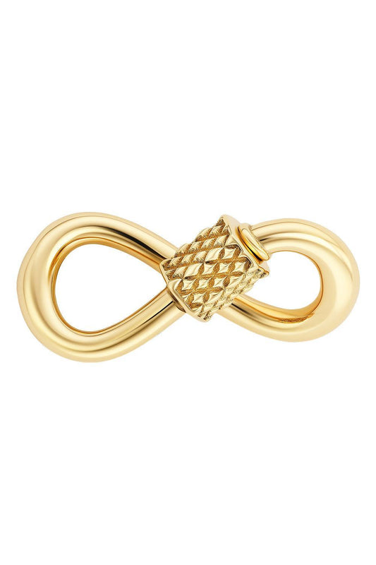 Baby DNA Lock - Yellow Gold-YELLOW GOLD-JEWELRYFINE JEWELPENDANT-MARLA AARON
