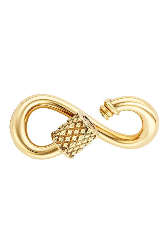 Baby DNA Lock - Yellow Gold-YELLOW GOLD-JEWELRYFINE JEWELPENDANT-MARLA AARON