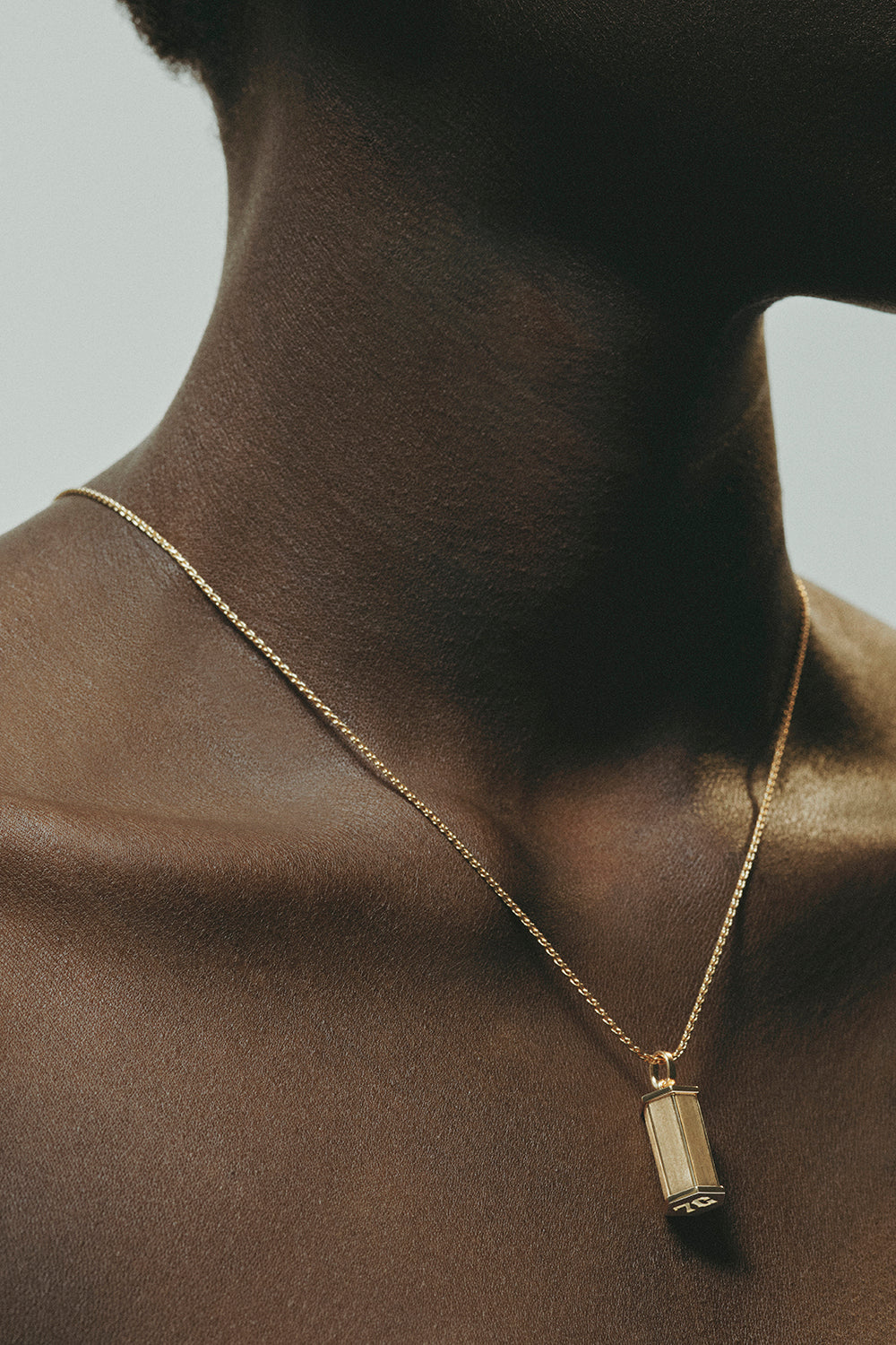  Baby Weight Pendant-YELLOW GOLD-JEWELRYFINE JEWELPENDANT-MARIE LICHTENBERG 