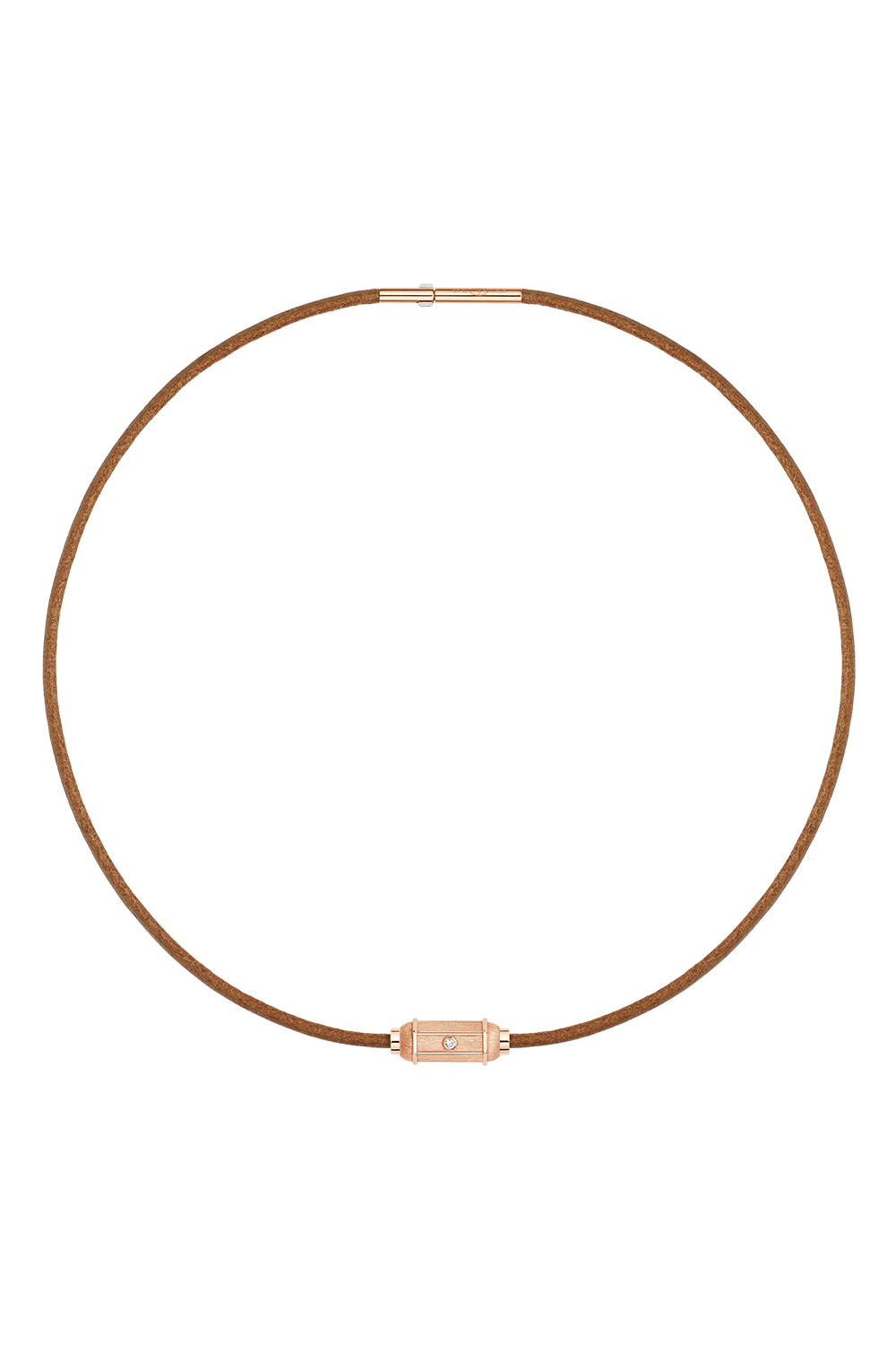 Diamond Micro Coco Locket Lasso Necklace - 39cm-YELLOW GOLD-JEWELRYFINE JEWELNECKLACE O-MARIE LICHTENBERG