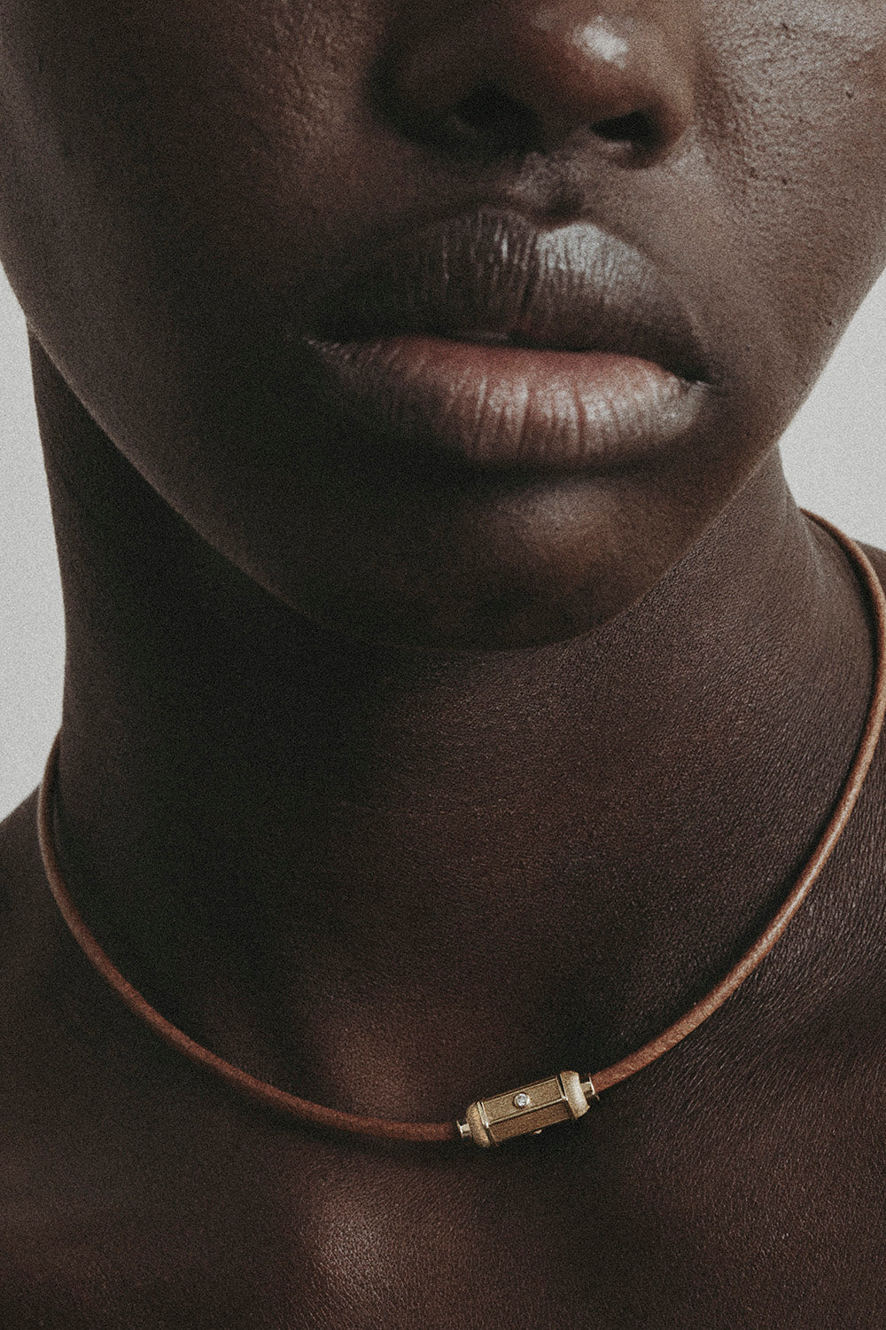 Diamond Micro Coco Locket Lasso Necklace - 39cm-YELLOW GOLD-JEWELRYFINE JEWELNECKLACE O-MARIE LICHTENBERG