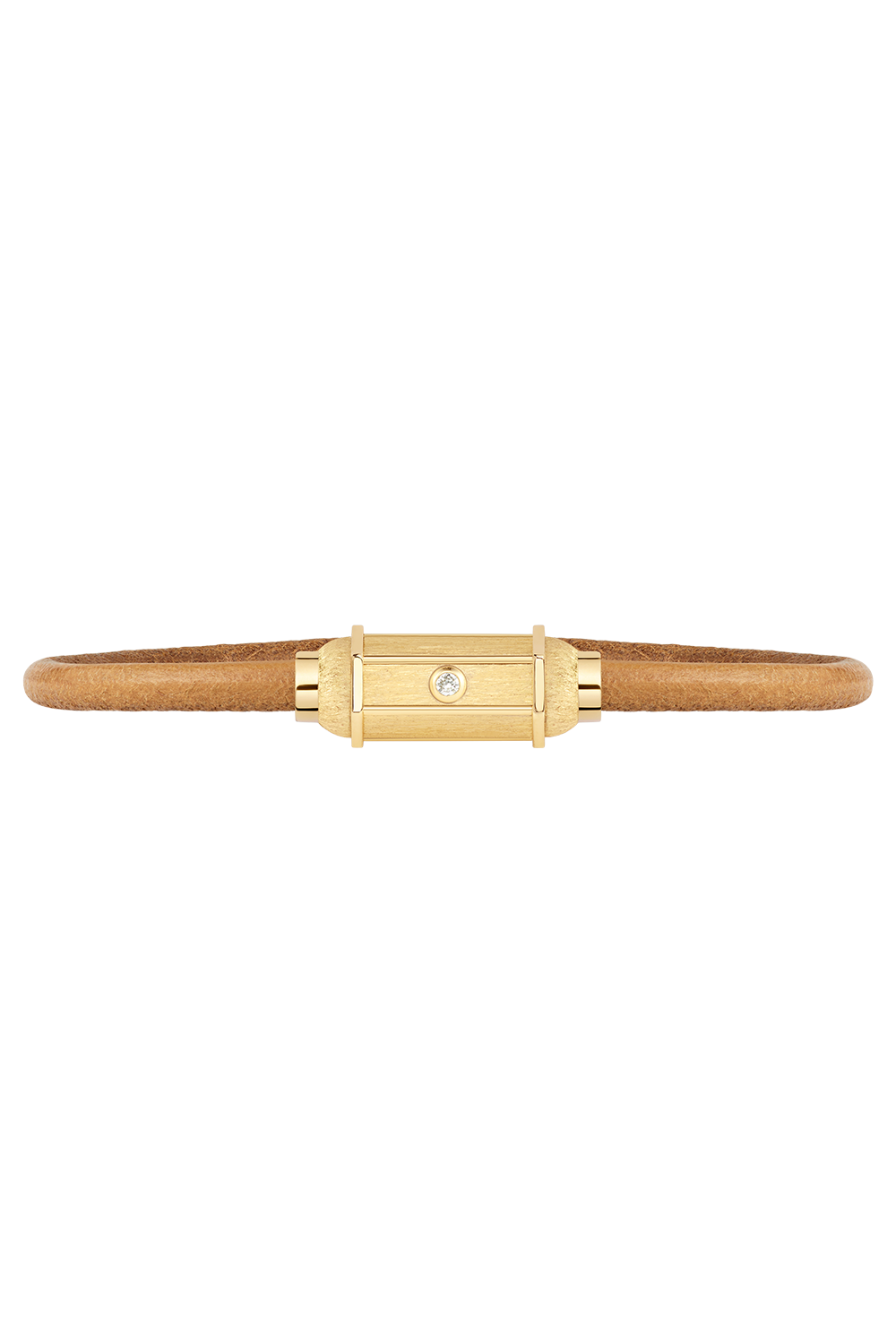 Diamond Micro Lasso Bracelet-YELLOW GOLD-S-JEWELRYFINE JEWELBRACELET O-MARIE LICHTENBERG