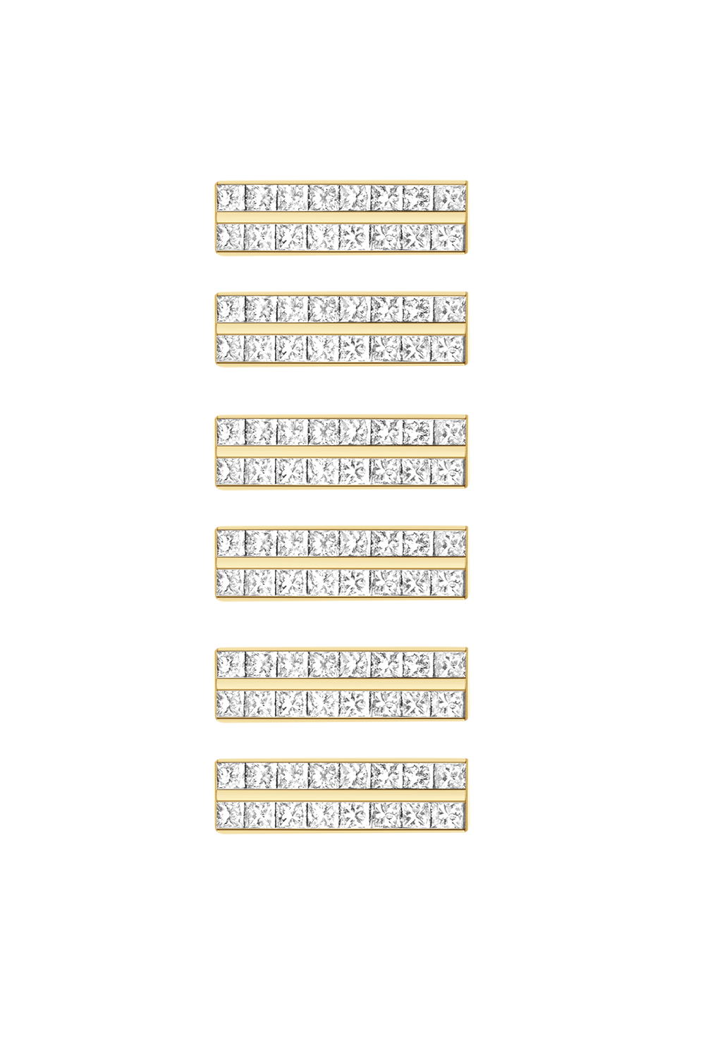 Diamond Micro Coco Necklace-YELLOW GOLD-42-JEWELRYFINE JEWELNECKLACE O-MARIE LICHTENBERG