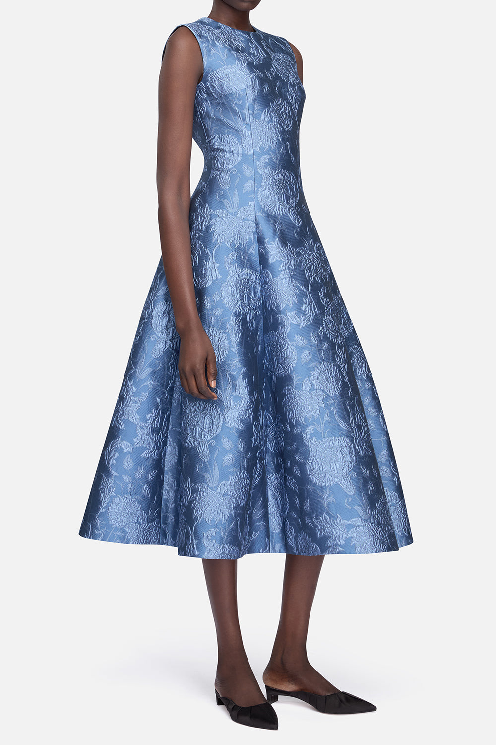 Mara Floral Midi Dress