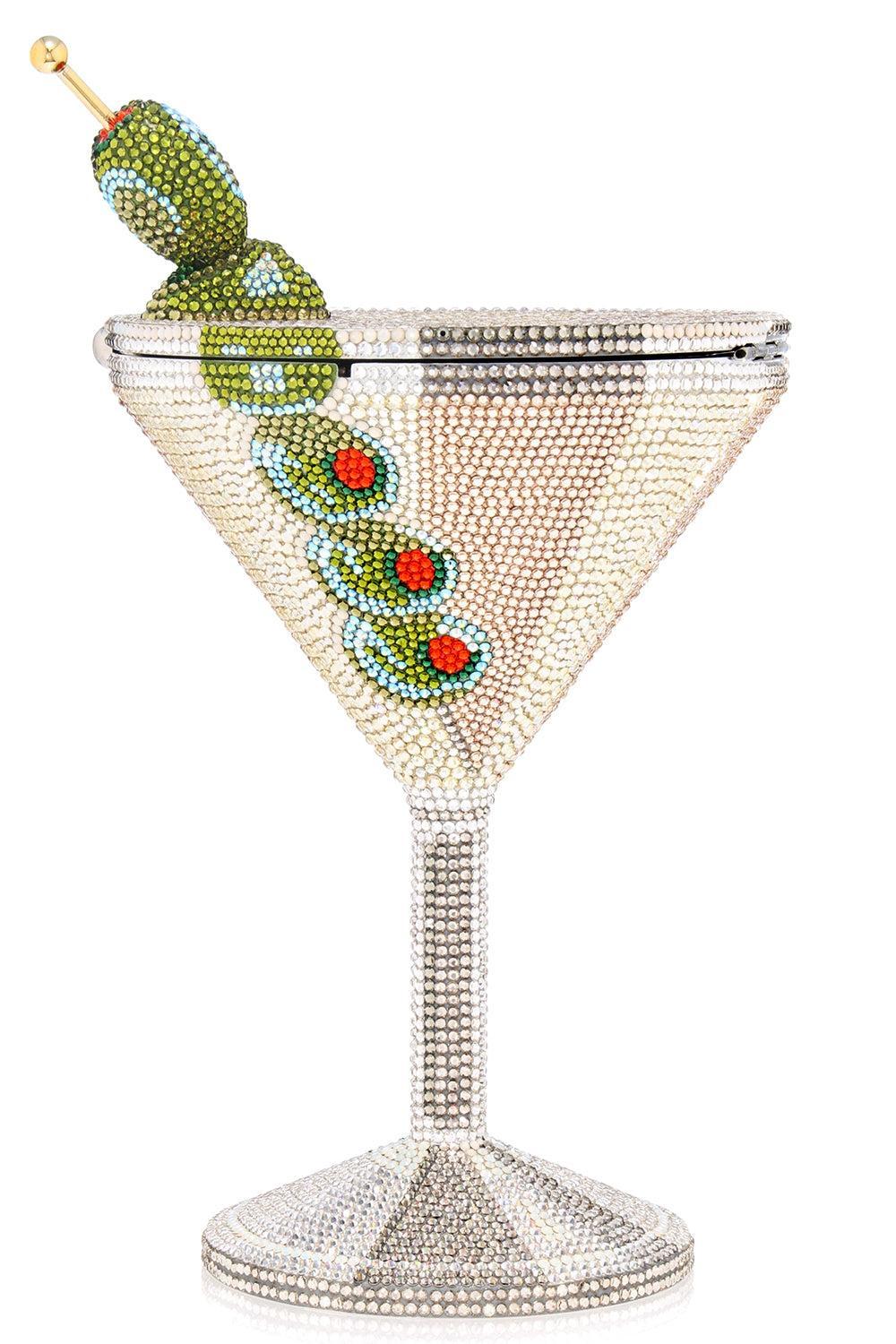 Martini Clutch-SILGREEN-HANDBAGEVENING-JUDITH LEIBER