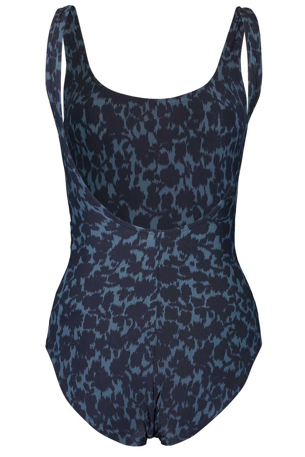 Floral Scoopback One Piece-STRIPE-4-CLOTHINGSWIM-MICHAEL KORS COLLECTION