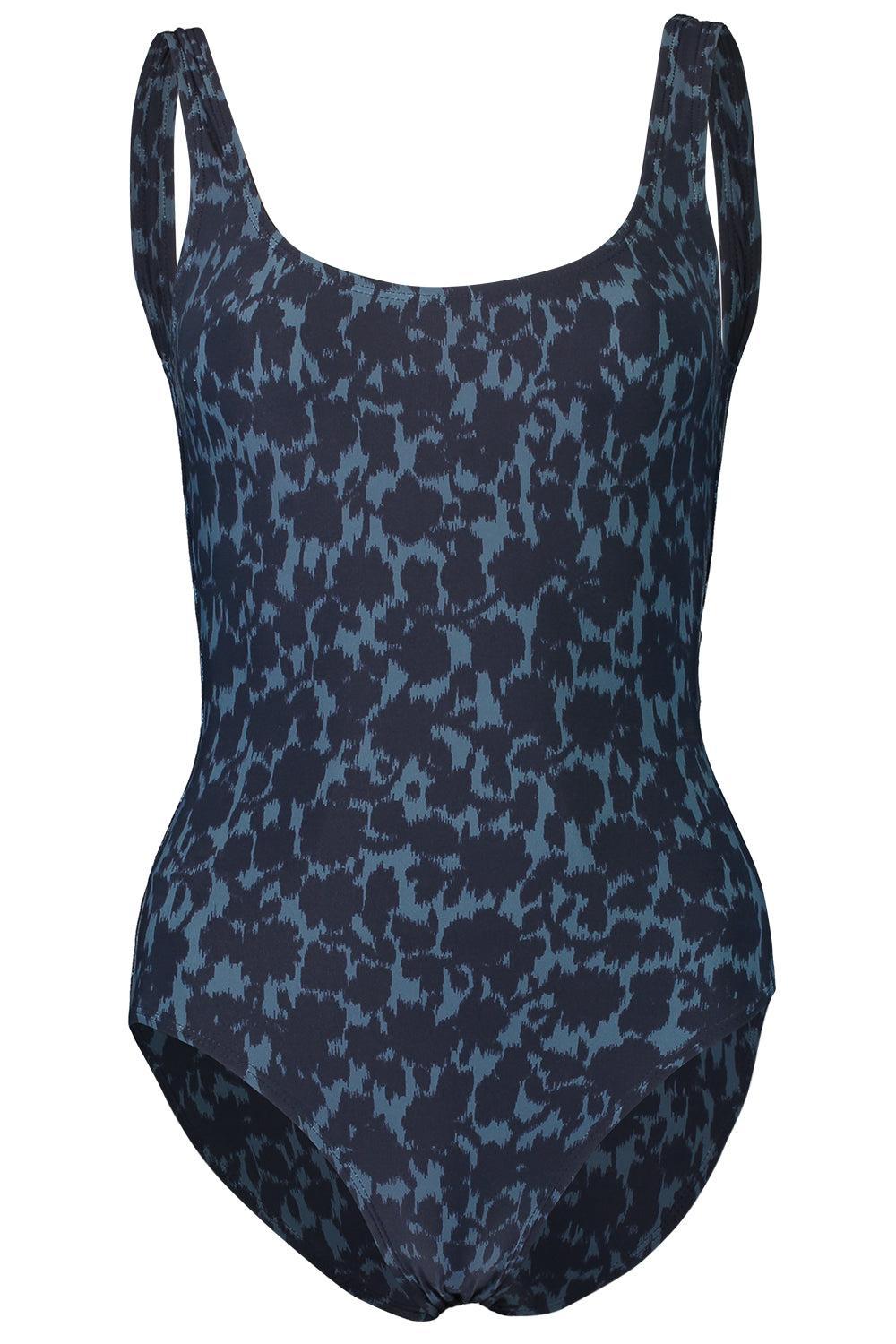 Floral Scoopback One Piece-STRIPE-4-CLOTHINGSWIM-MICHAEL KORS COLLECTION