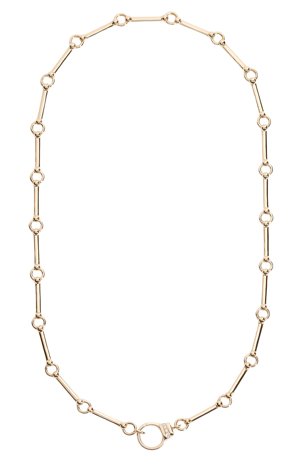 Diamond Pathway Link Necklace