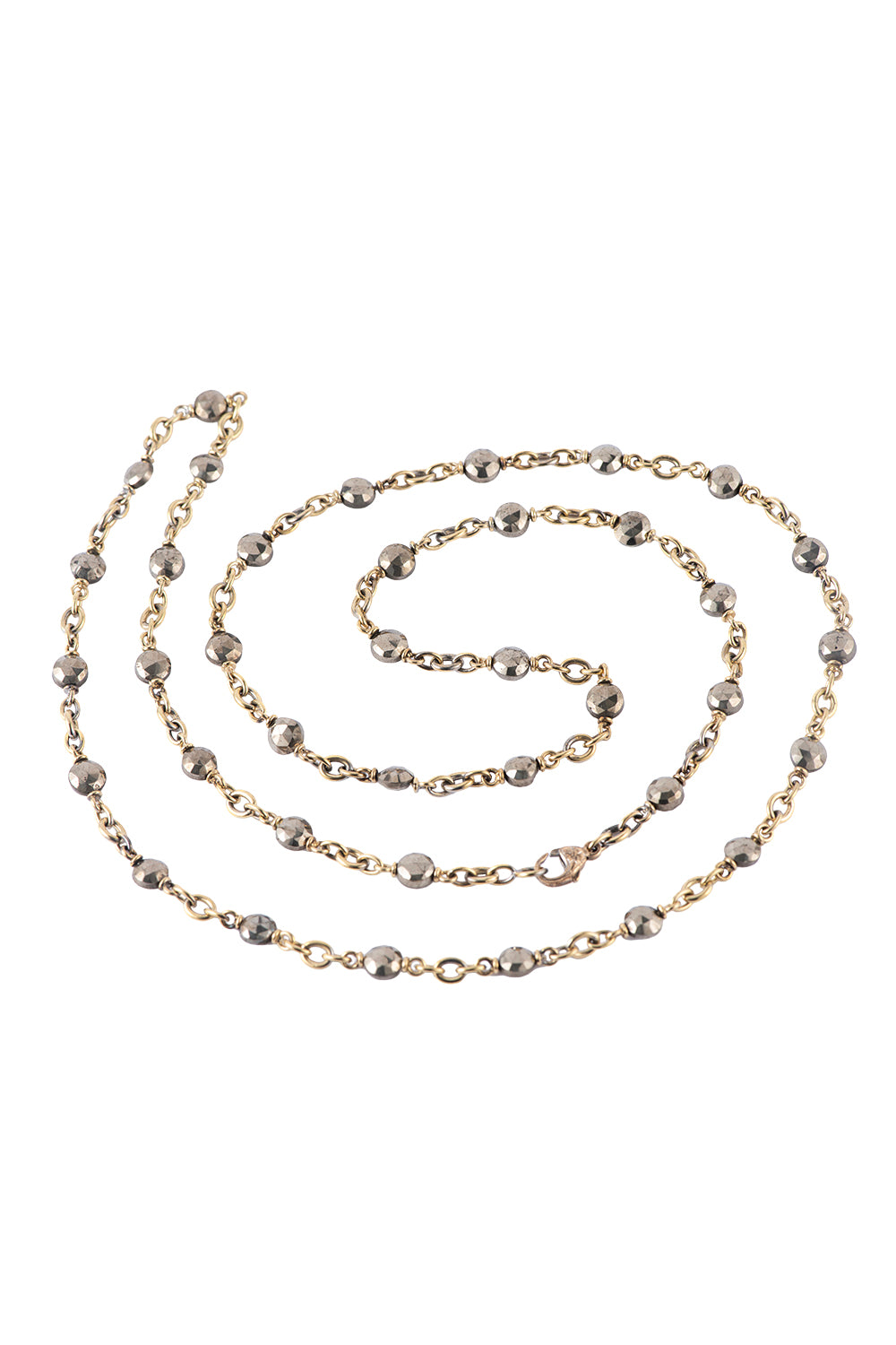 Hematite Beaded Necklace