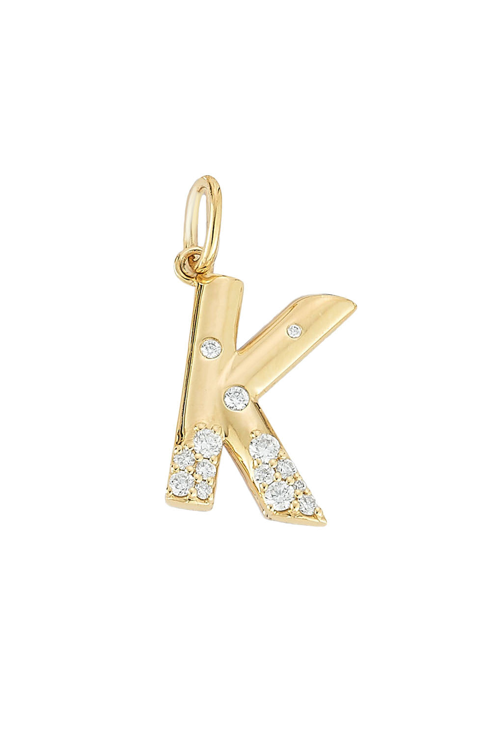 Diamond Cynthia Rose Initial Charm