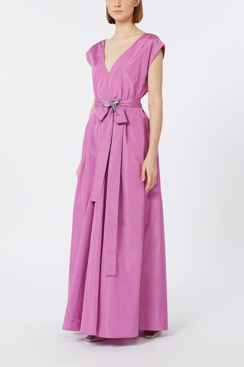 Oggeri Gown-HYDRNGAP-2-CLOTHINGDRESSGOWN-MAX MARA