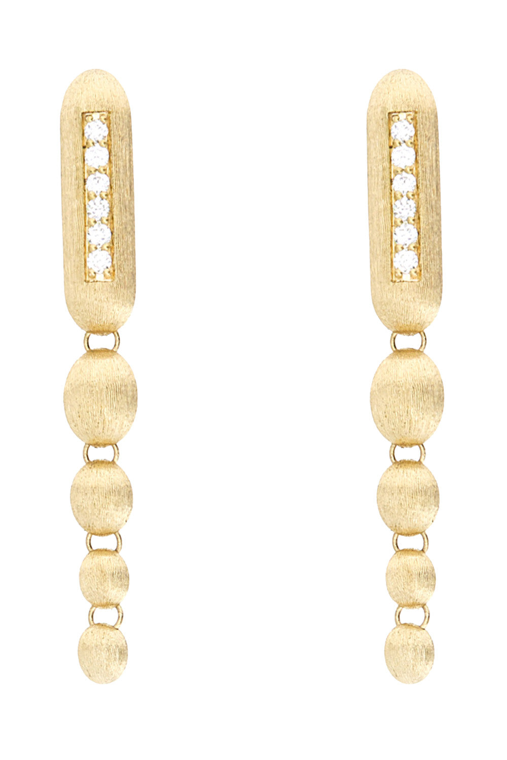 Diamond Line Elite Four Drop Earrings