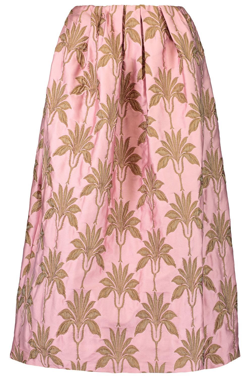 Midi Skirt - Rosequartz-PINK-34-CLOTHINGSKIRTMIDI-ODEEH