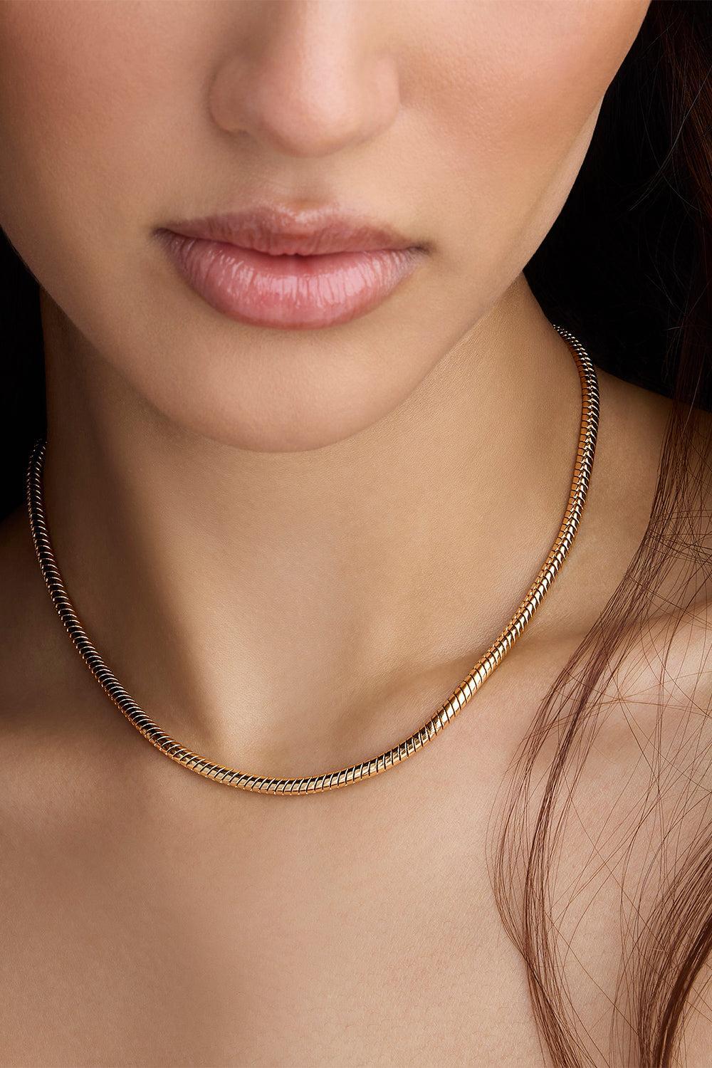Madison Avenue Chain Necklace - Yellow-YELLOW-JEWELRYBOUTIQUENECKLACE O-JENNIFER FISHER