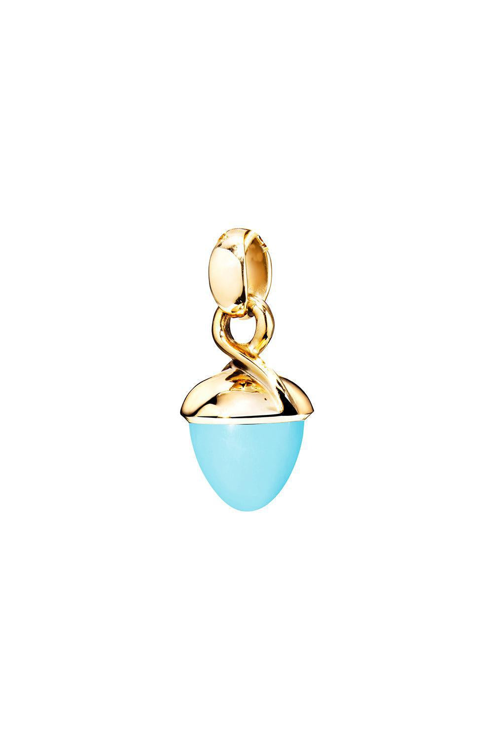 Turquoise Bouquet Mikado Pendant-YELLOW GOLD-JEWELRYFINE JEWELPENDANT-TAMARA COMOLLI