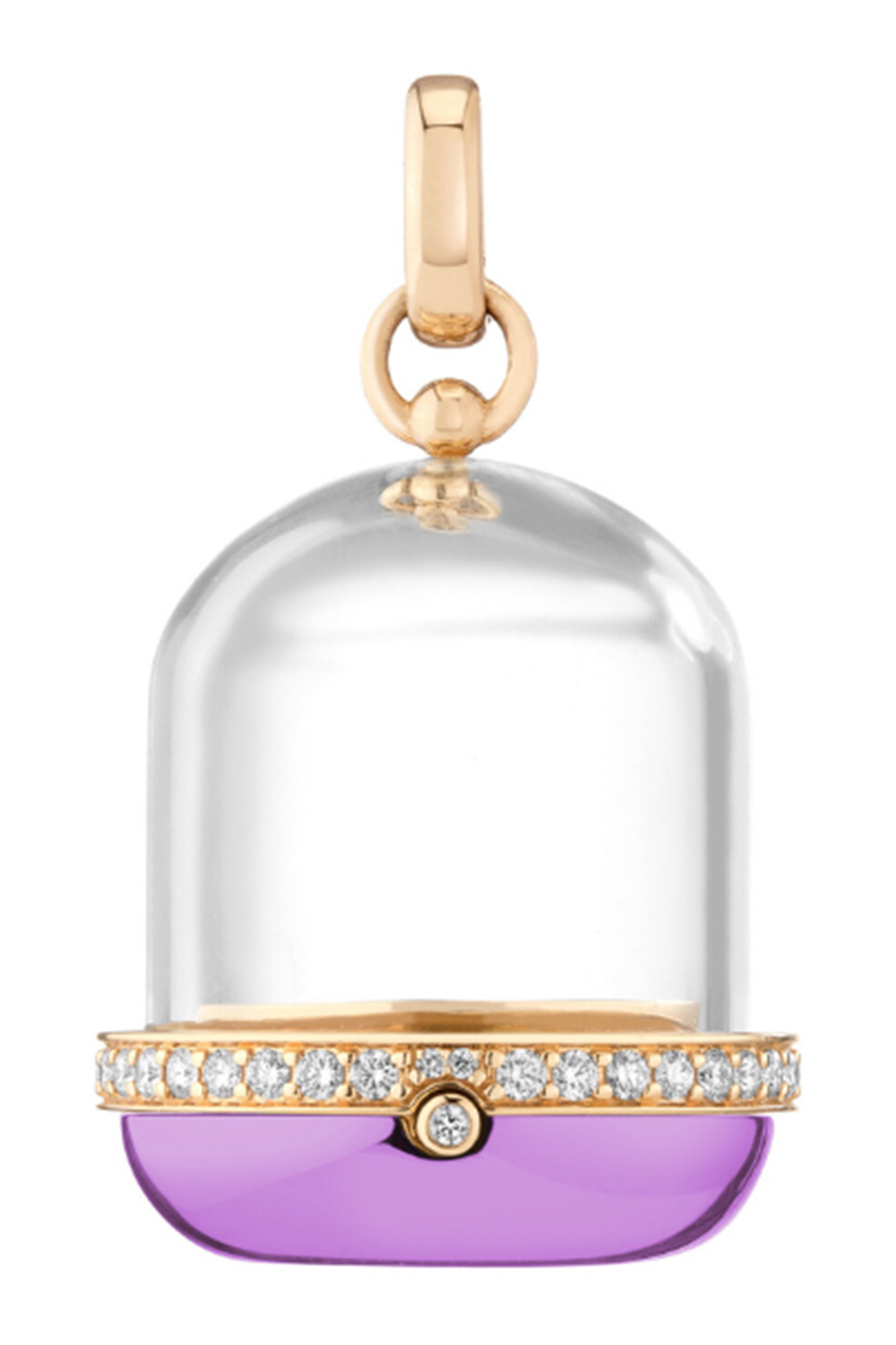 Diamond Prize Bubble Locket Pendant