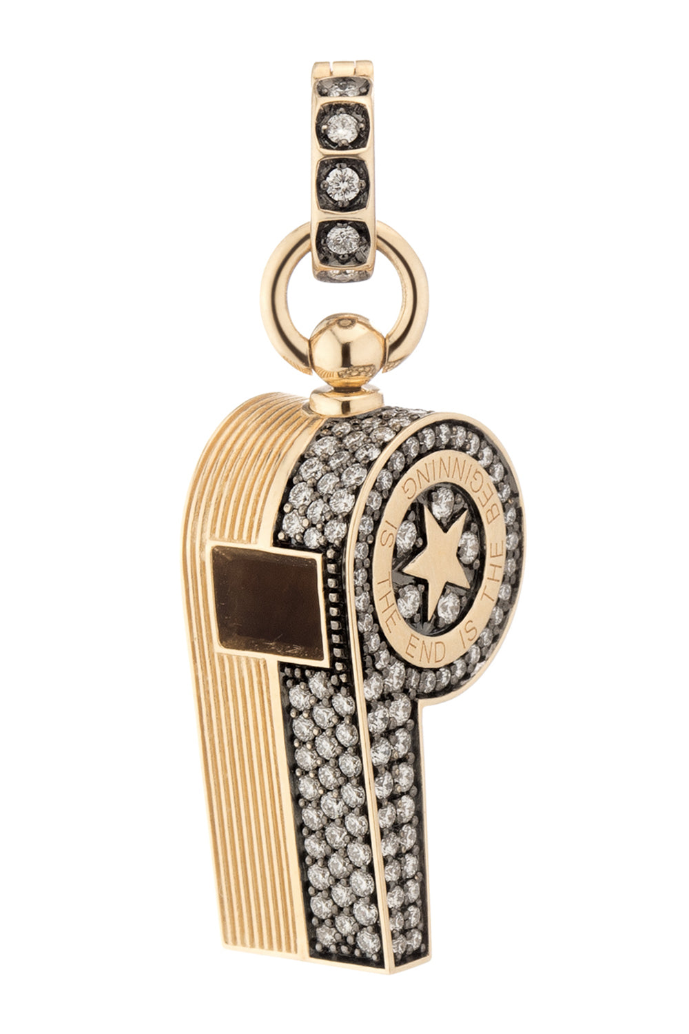 Diamond Continuum Whistle Pendant
