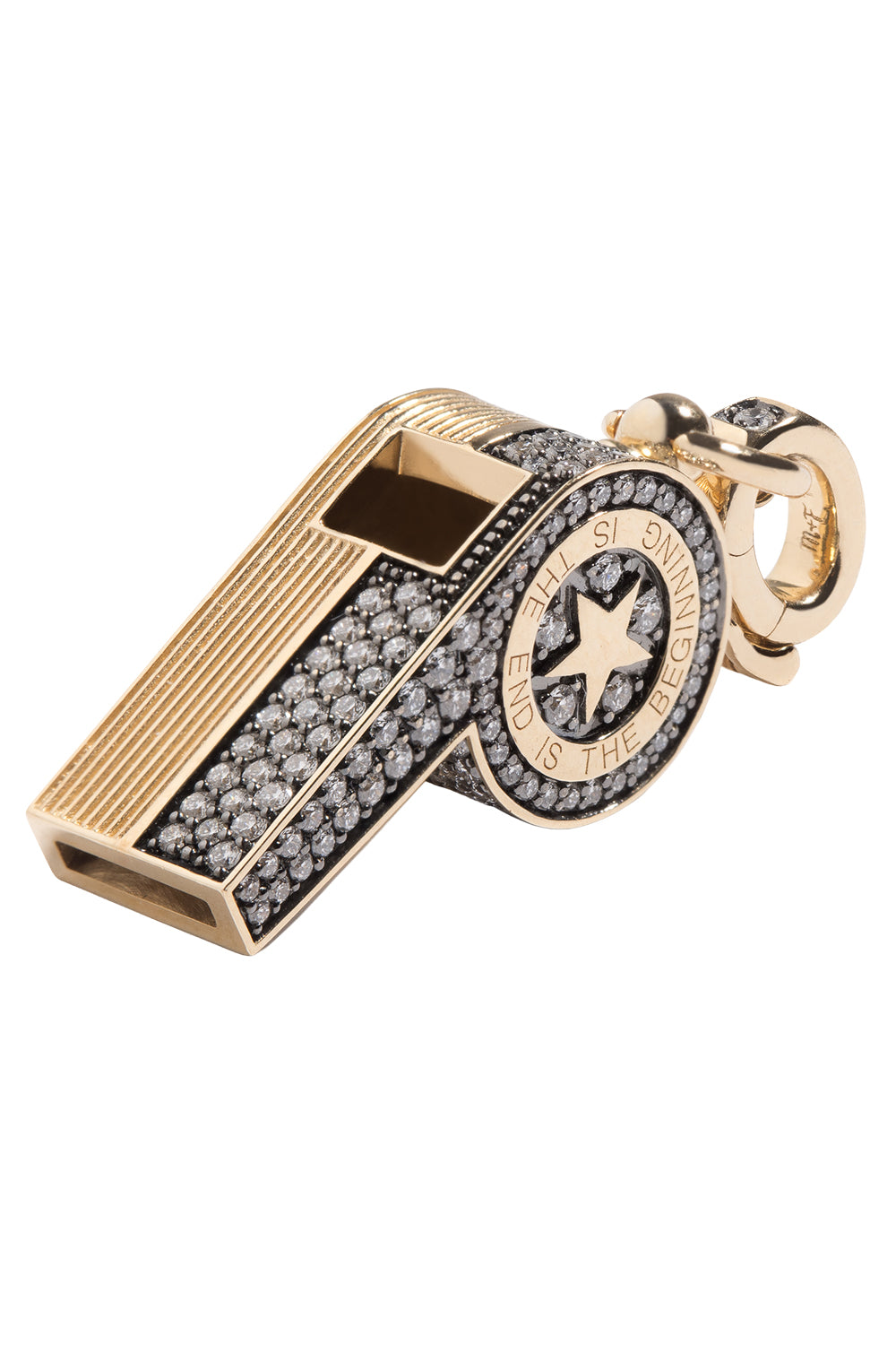 Diamond Continuum Whistle Pendant