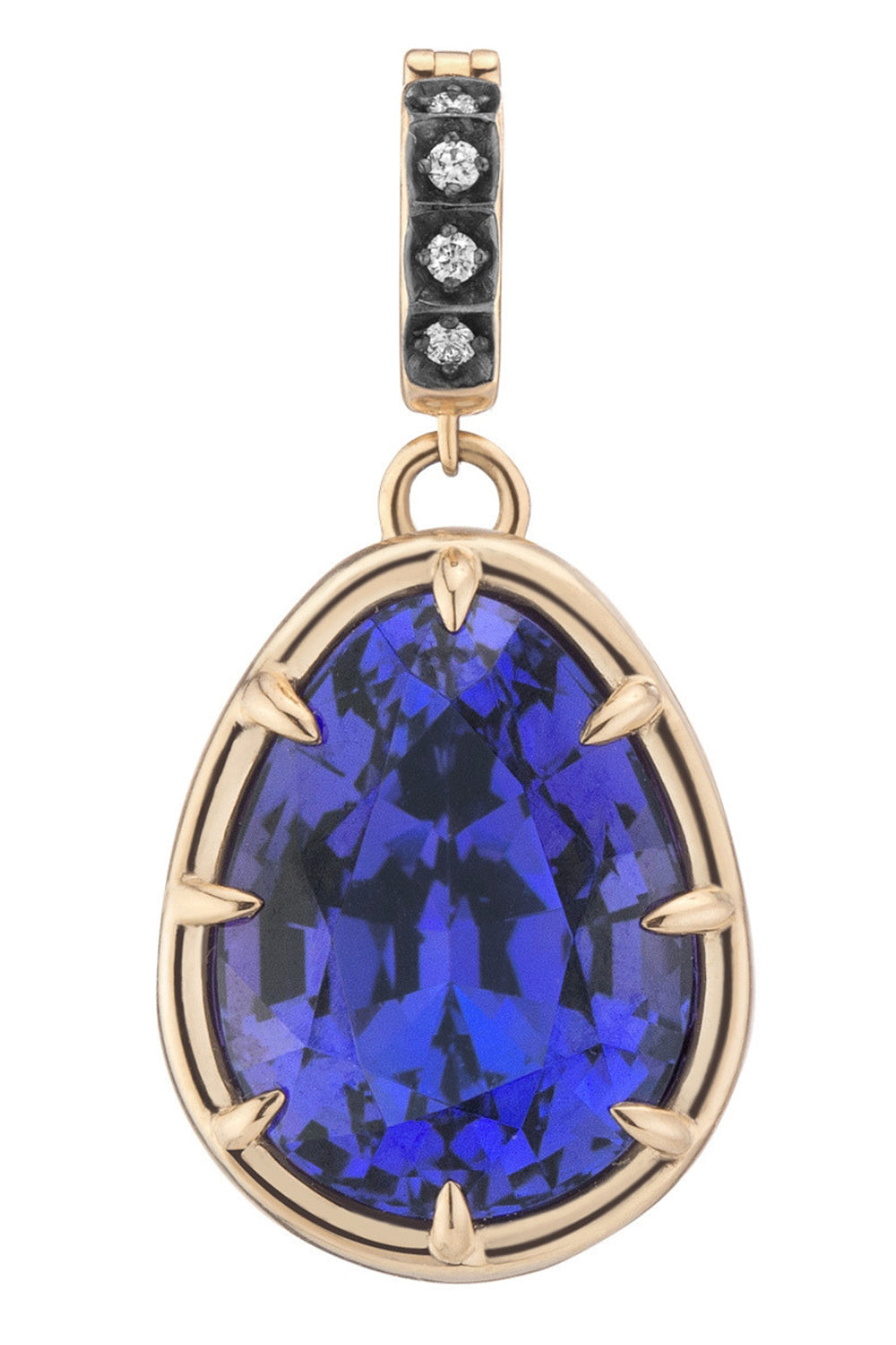Tanzanite Diamond Supernova Pendant