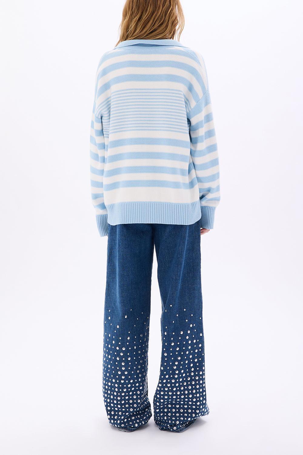 Striped Sailor Sweater-RCIELBLN-XS-CLOTHINGTOPSWEATER-SONIA RYKIEL