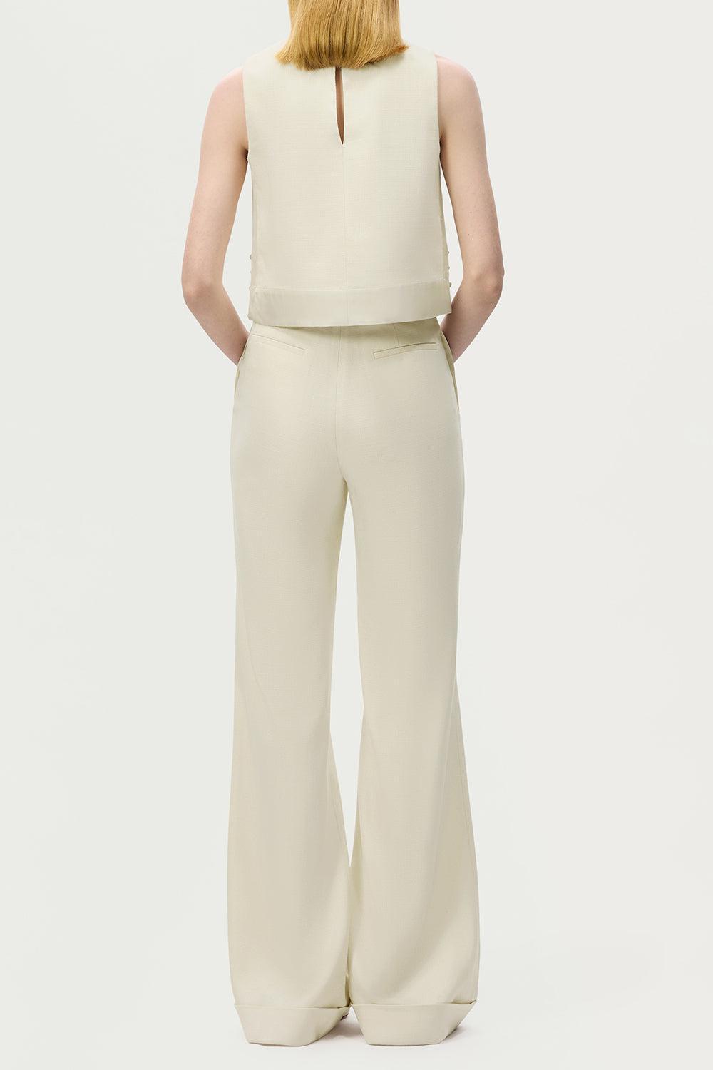 Deeda Pant - Stone-CREAM-4-CLOTHINGPANTWIDE LEG-ADAM LIPPES