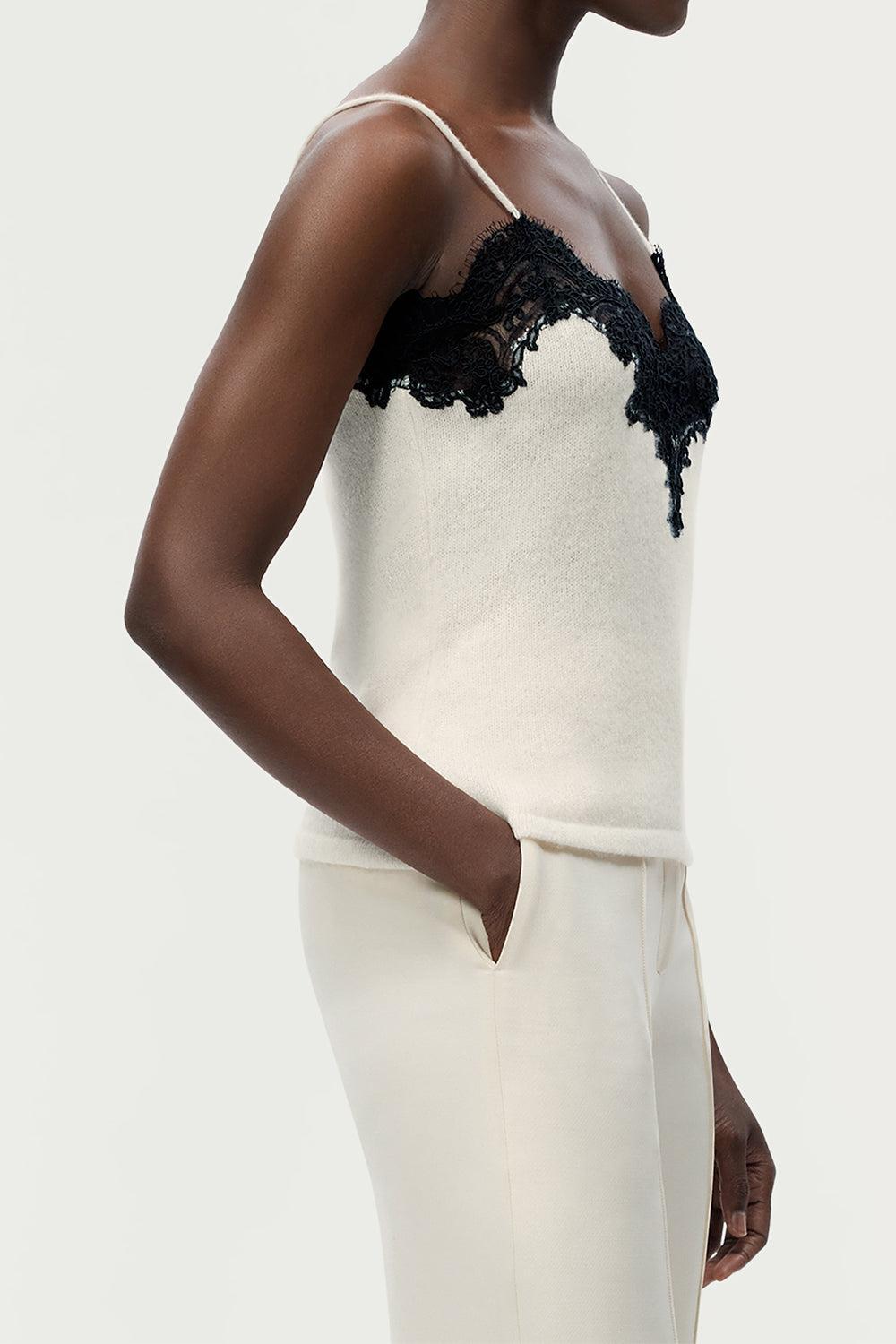 Beatrix Cami-CREAM-XS-CLOTHINGTOPTANK-ADAM LIPPES