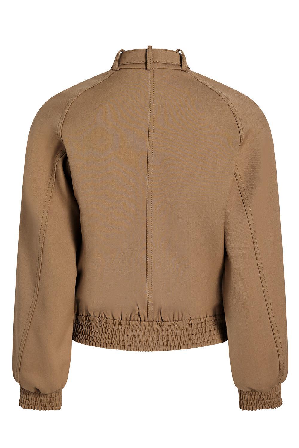 Maclaren Jacket-BROWN-S-CLOTHINGJACKETCASUAL-ADAM LIPPES