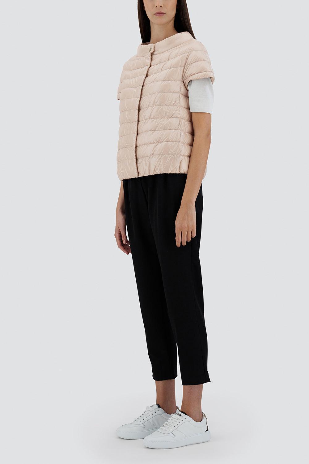 Greta Vest - Light Sand-LT SAND-38-CLOTHINGJACKETCASUAL-HERNO