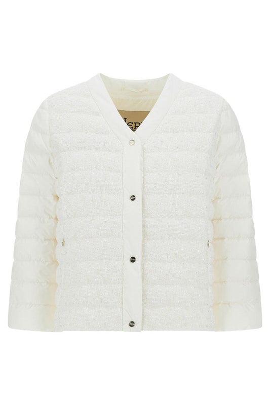 3D Cape Jacket-WHITE-38-CLOTHINGTOPCARDIGAN-HERNO