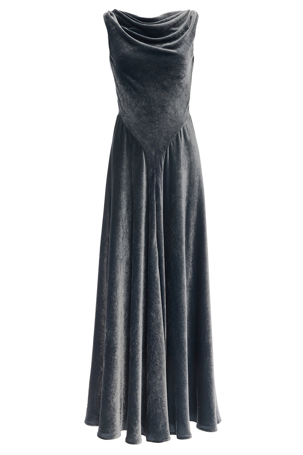 Drina Velvet Maxi Dress