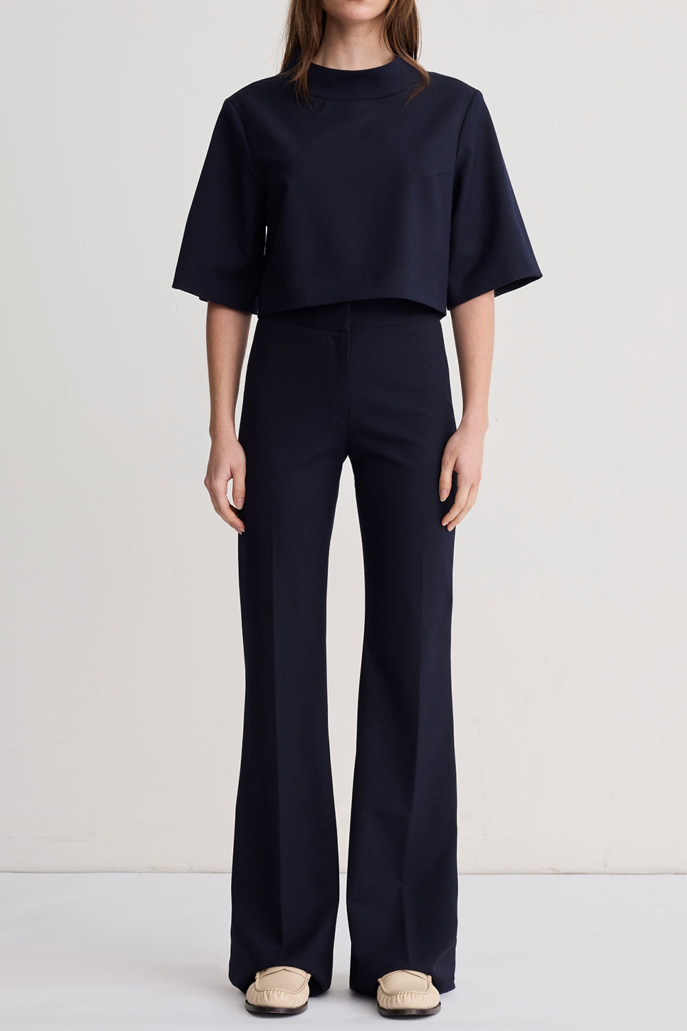 Portrait Collar Top