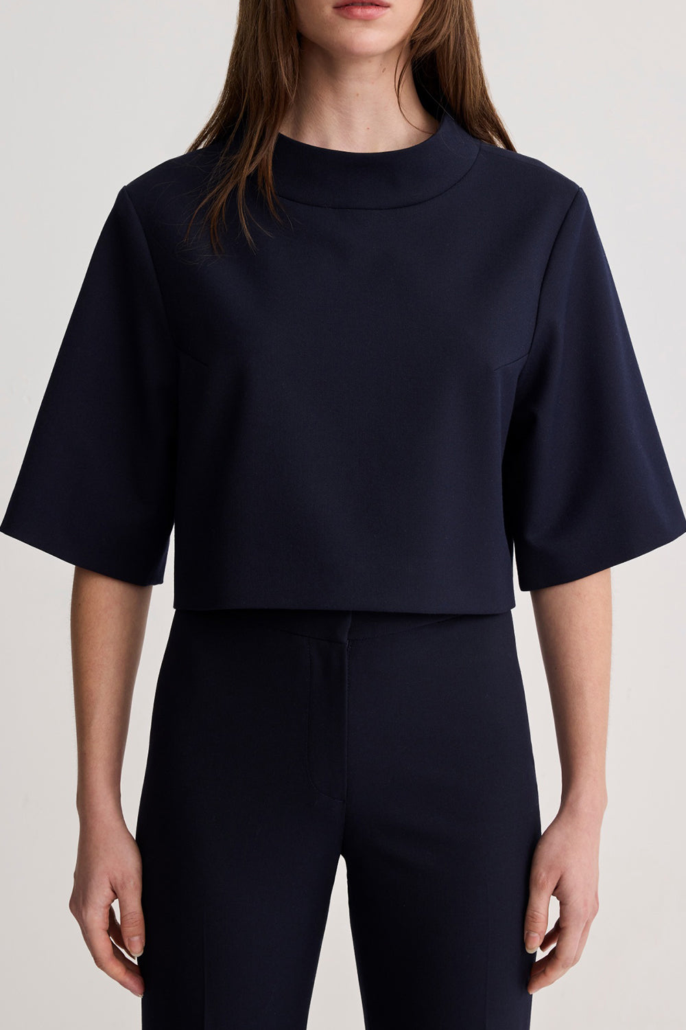 Portrait Collar Top