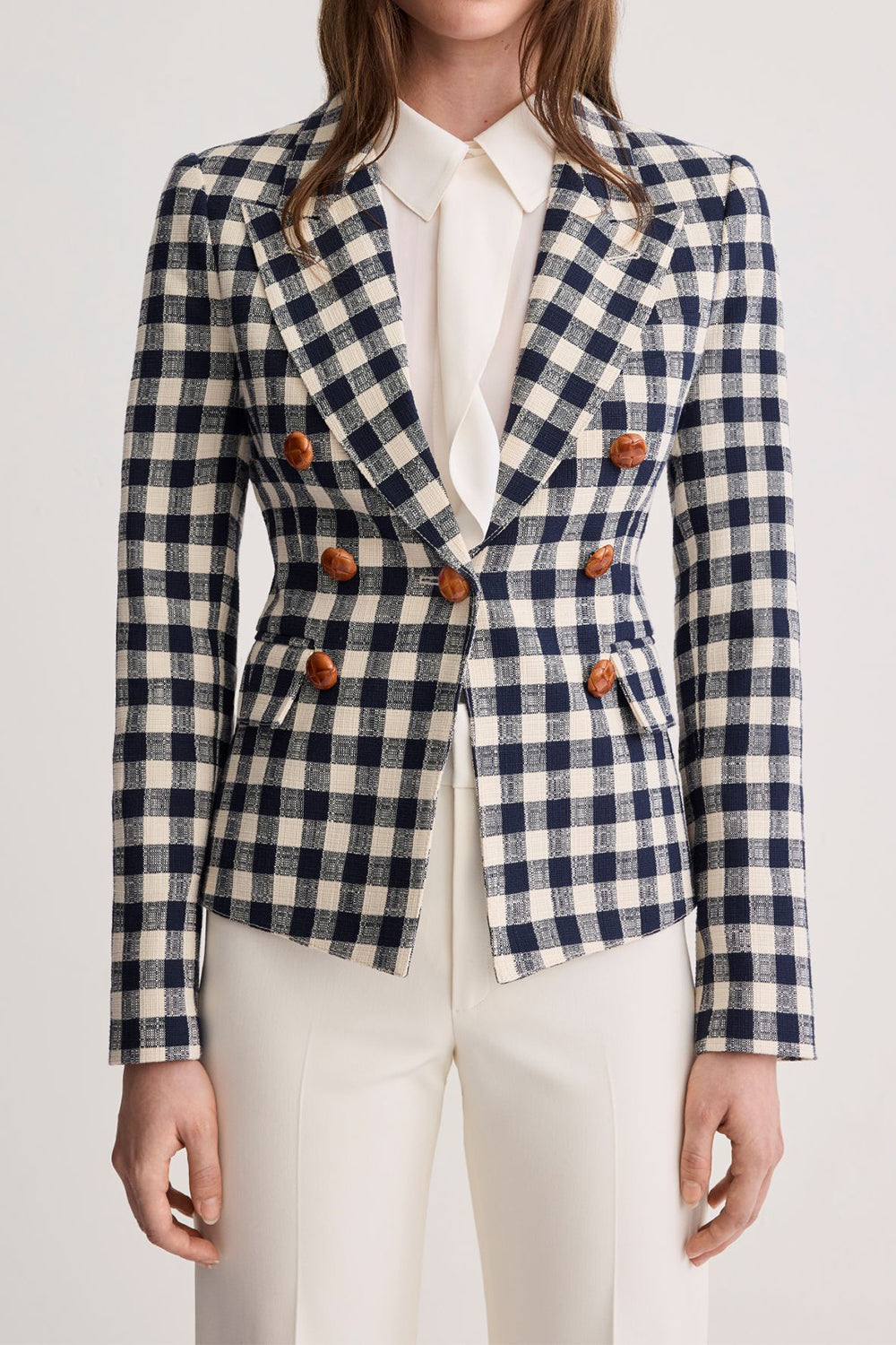 Mini Not a DB Blazer - Navy Check