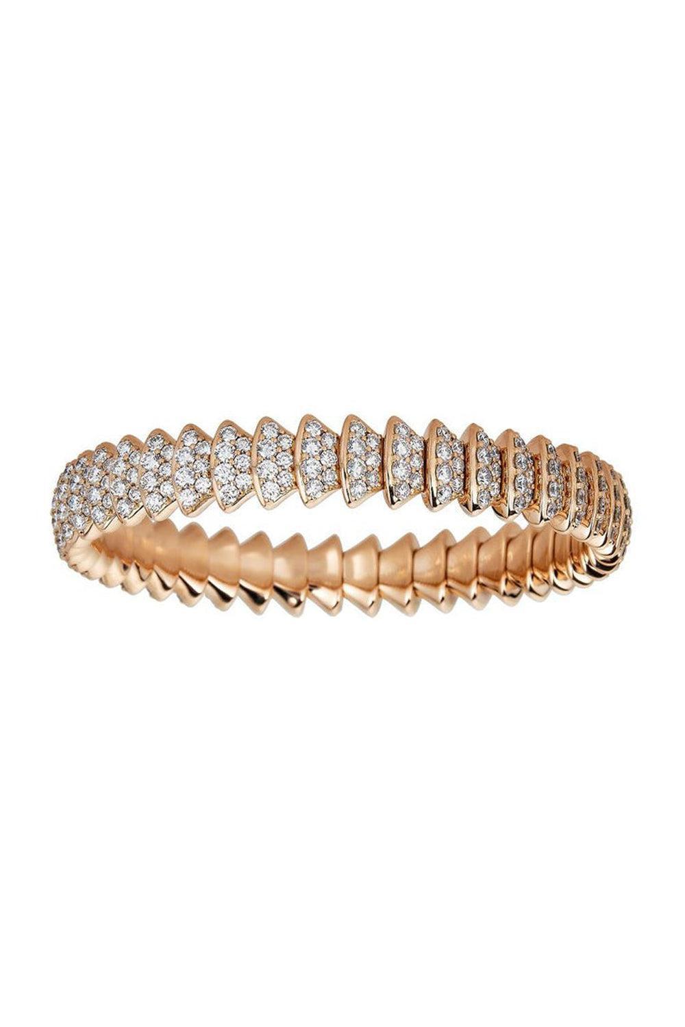 Diamond Multi Element Stretch Bracelet-YELLOW GOLD-JEWELRYFINE JEWELBRACELET O-ZYDO