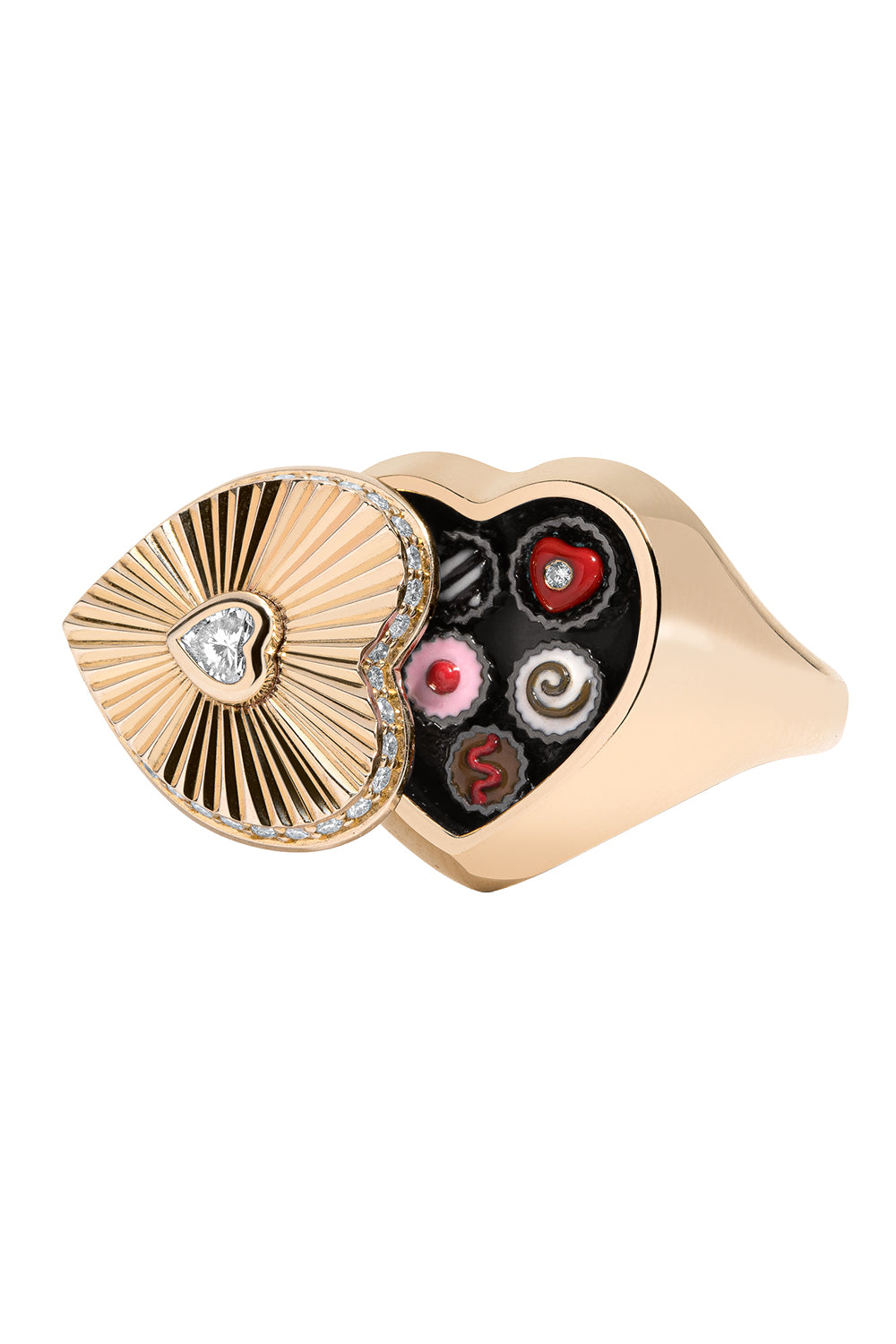 Diamond Sweet Life Locket Ring