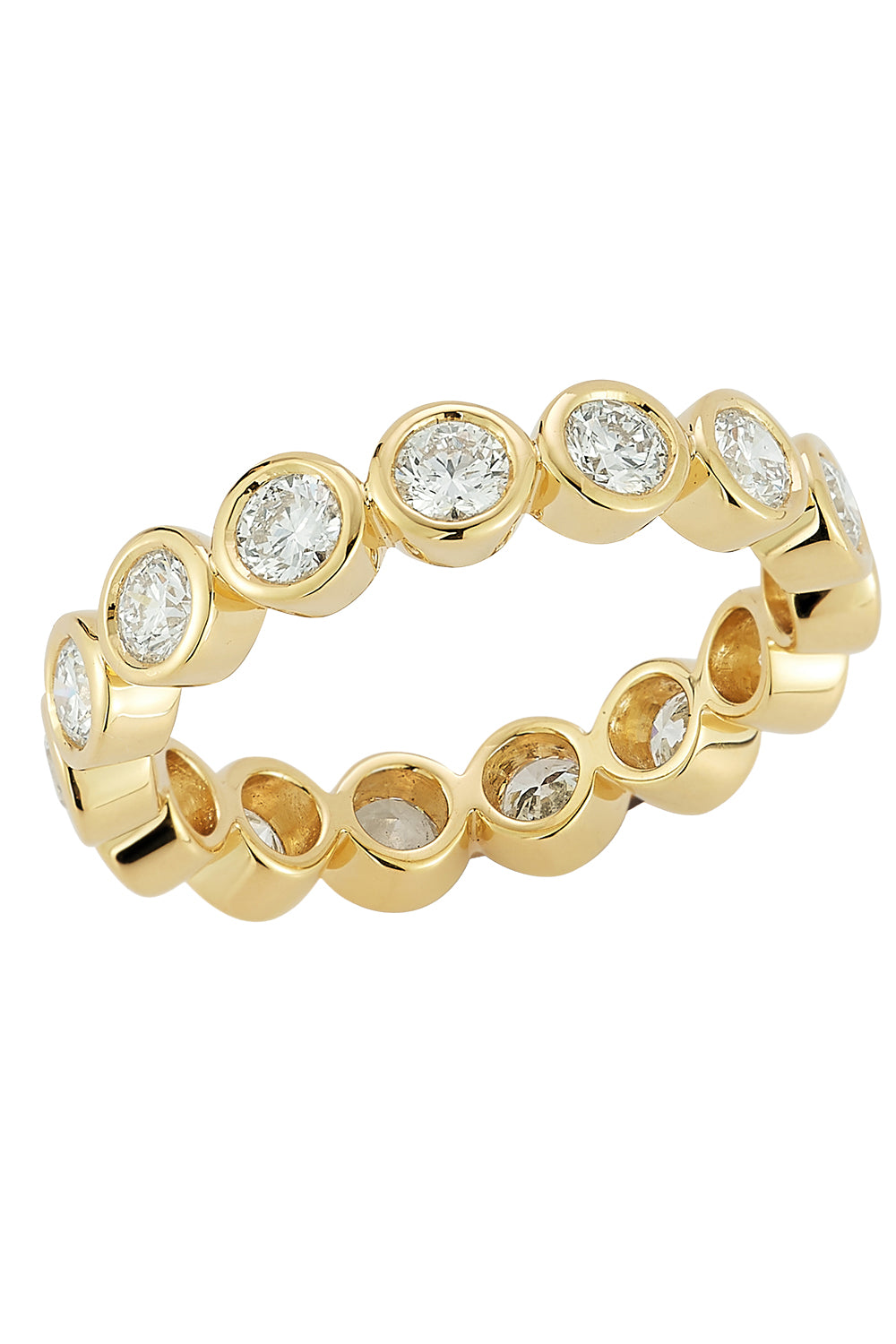 Diamond Classic Bezel Ring
