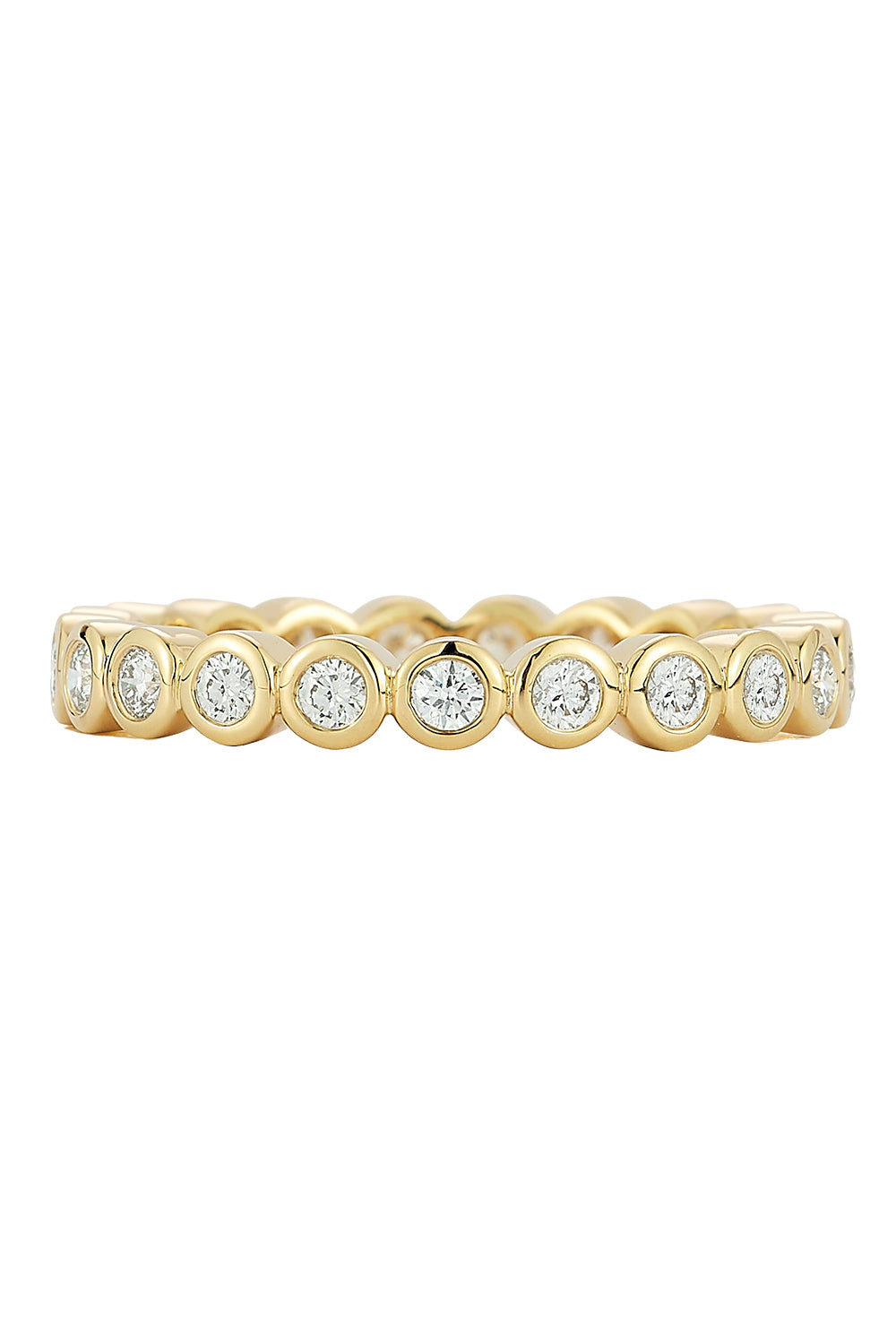 Diamonnd Mini Bezel Ring