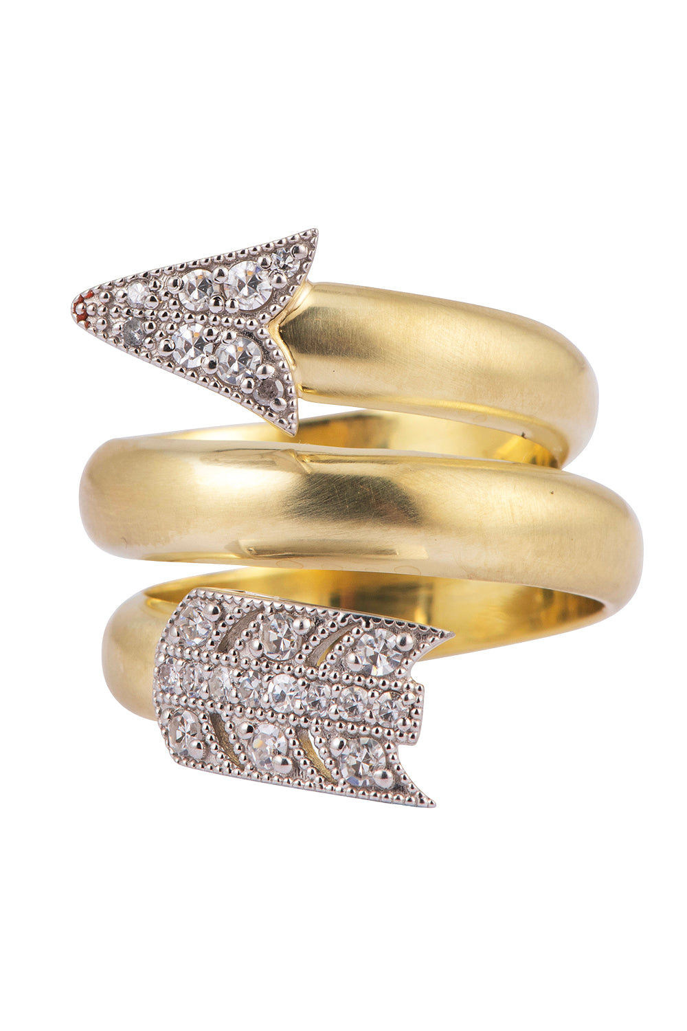 Diamond Cupid Arrow Ring