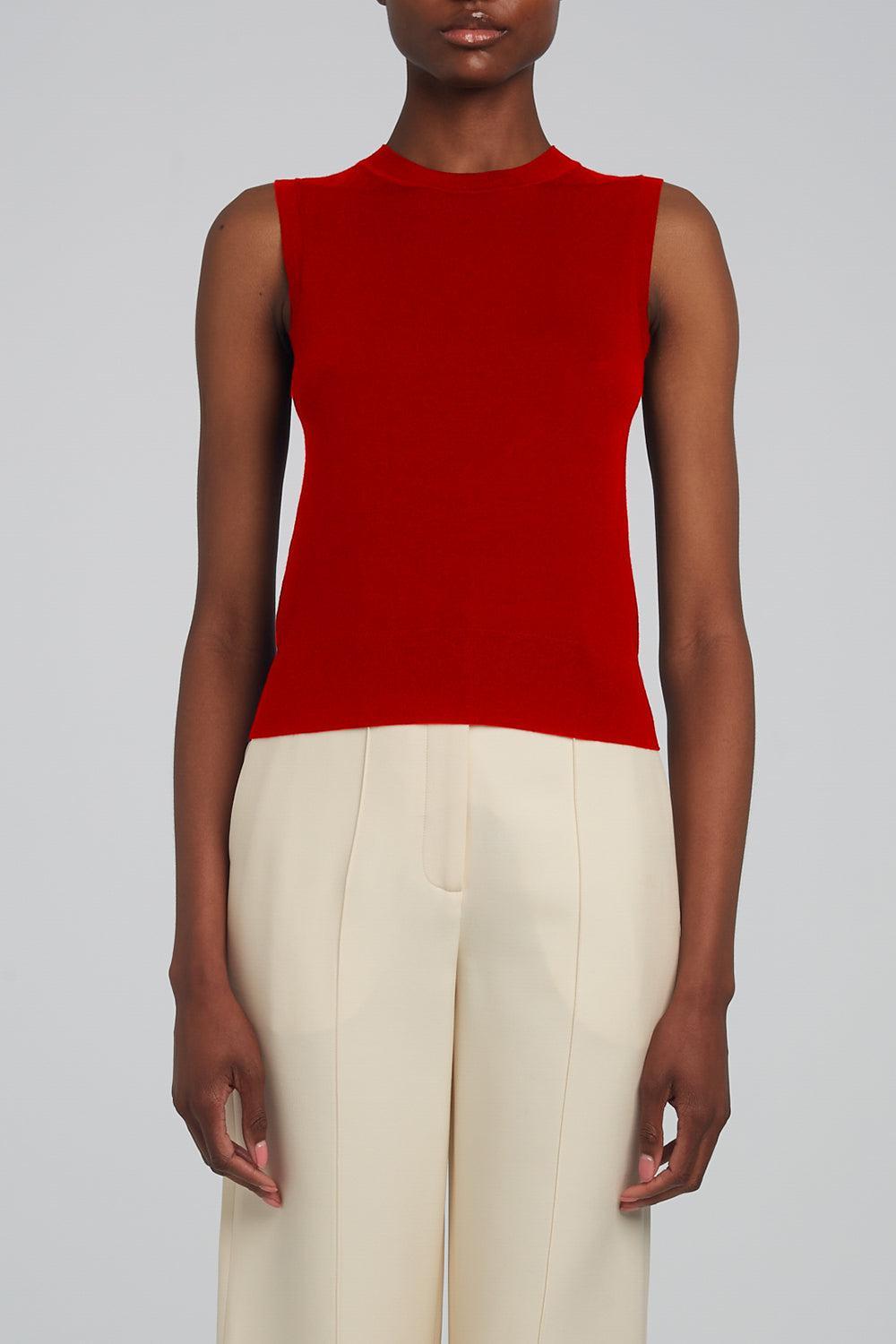 Ava Tank-POPPY-XS-CLOTHINGTOPKNITS-ADAM LIPPES