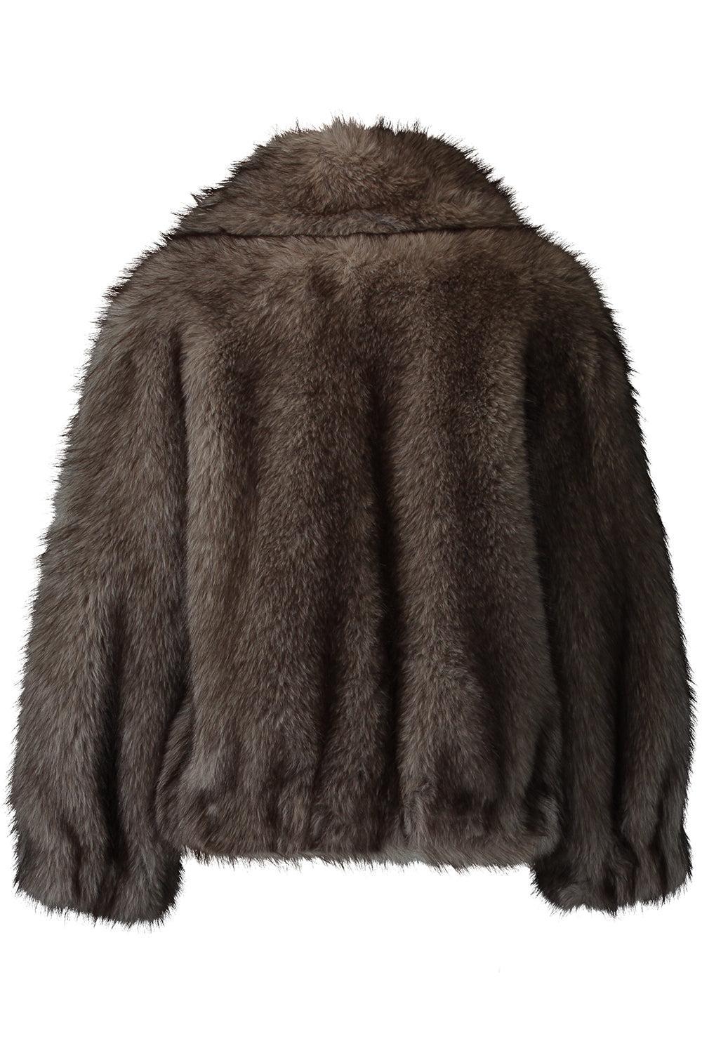 Origano Coat-BROWN-40-CLOTHINGCOATFUR-ANTONELLI