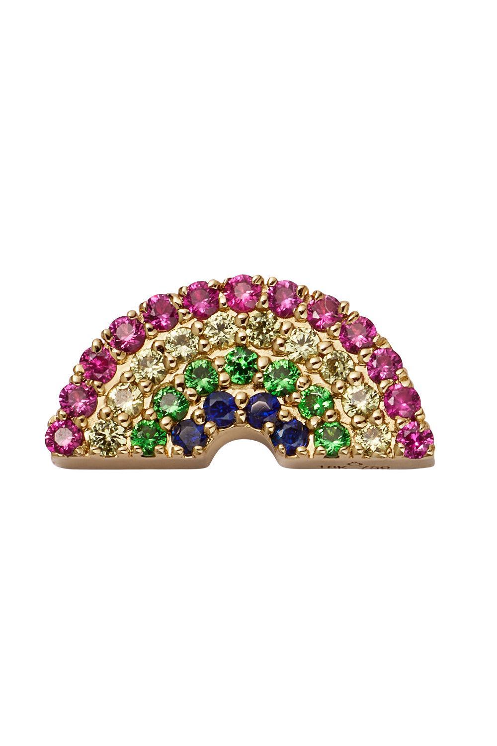 Rainbow Charm-YELLOW GOLD-JEWELRYFINE JEWELPENDANT-LOQUET