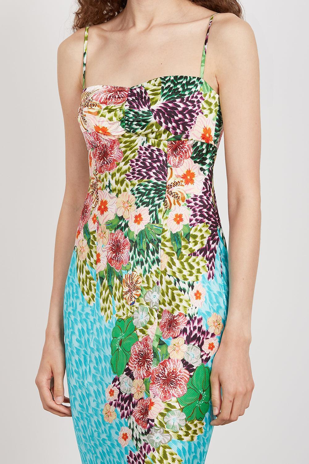 Renee Long Dress-PLUMTREL-2-CLOTHINGDRESSCASUAL-SALONI
