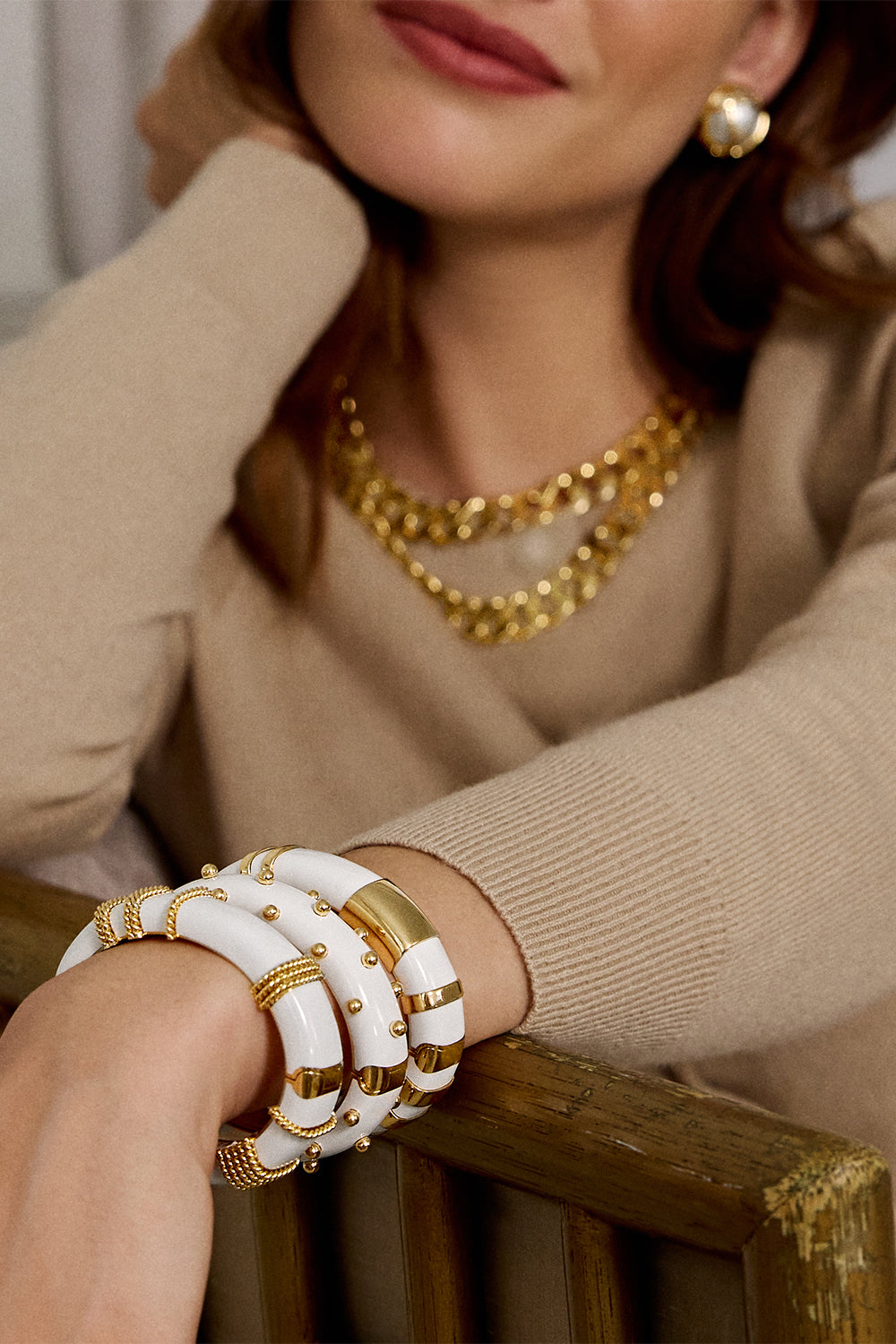 Ceramic Mondello Bangle Bracelet