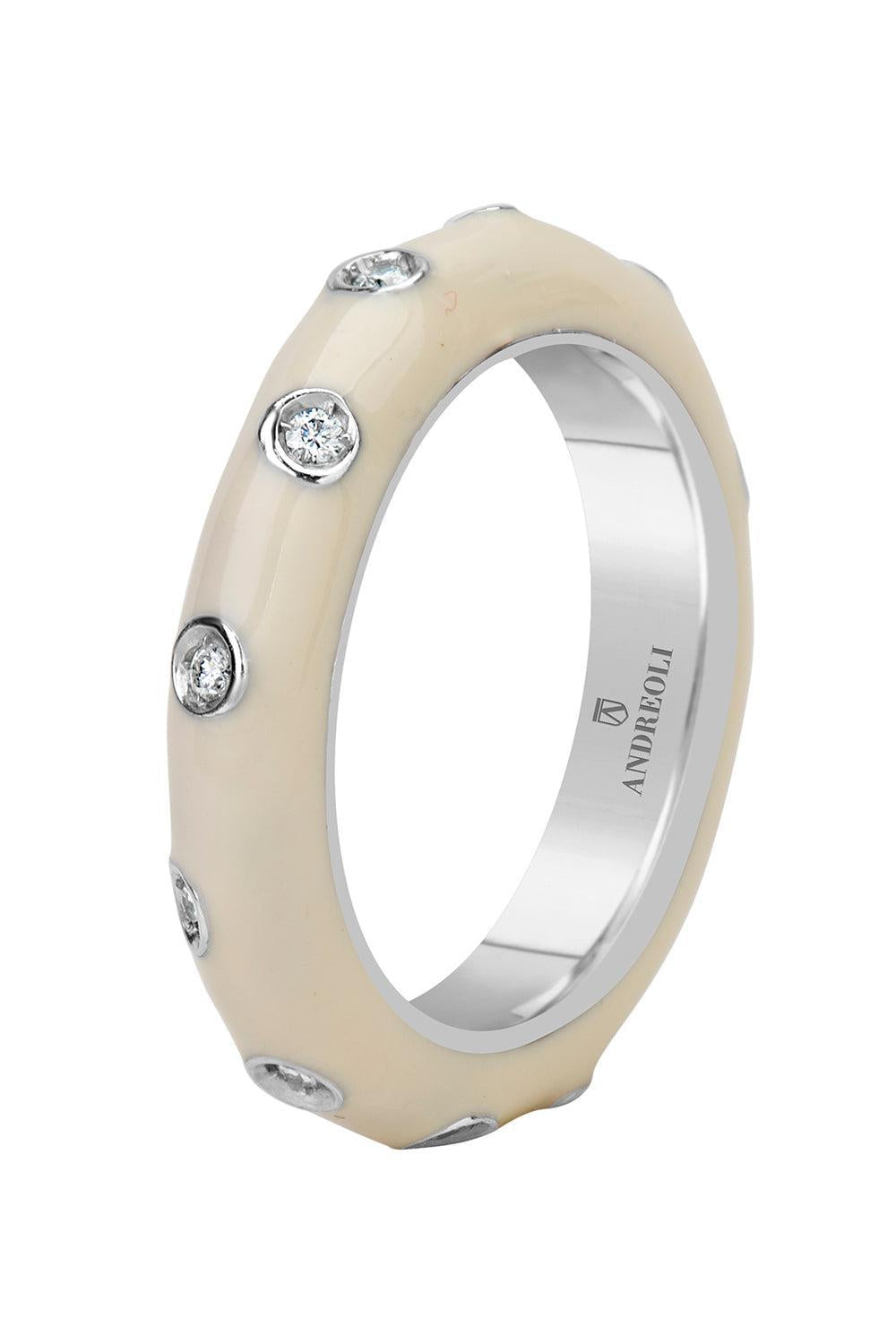Diamond White Band Ring-WHITE GOLD-6-JEWELRYFINE JEWELRING-ANDREOLI