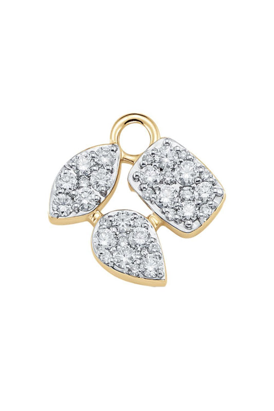 Diamond Reverie Charm-YELLOW GOLD-JEWELRYFINE JEWELPENDANT-SARA WEINSTOCK