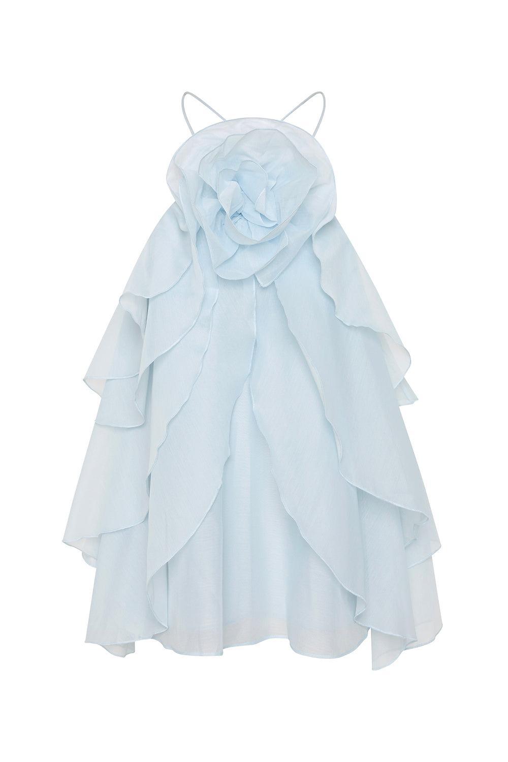 Pandorea Top-SLVBLUE-0-CLOTHINGTOPBLOUSE-AJE